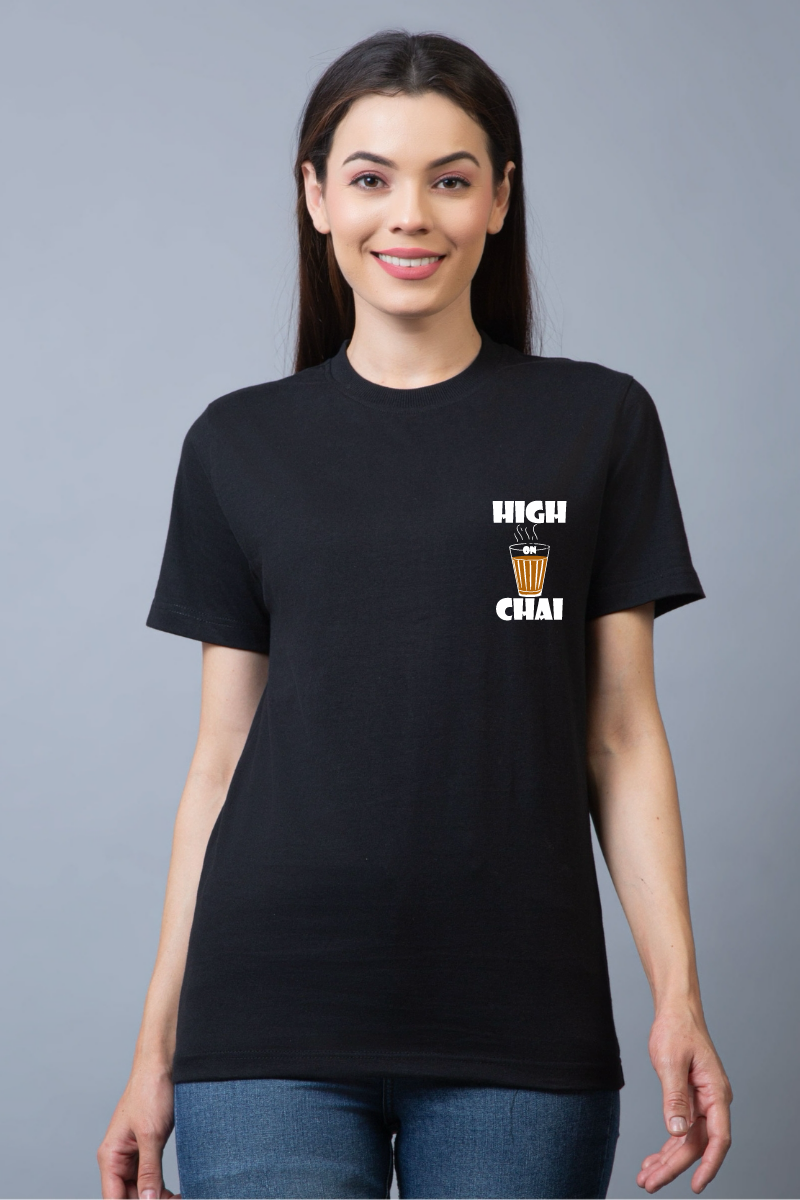 High On Chai Regular Fit Unisex Tee