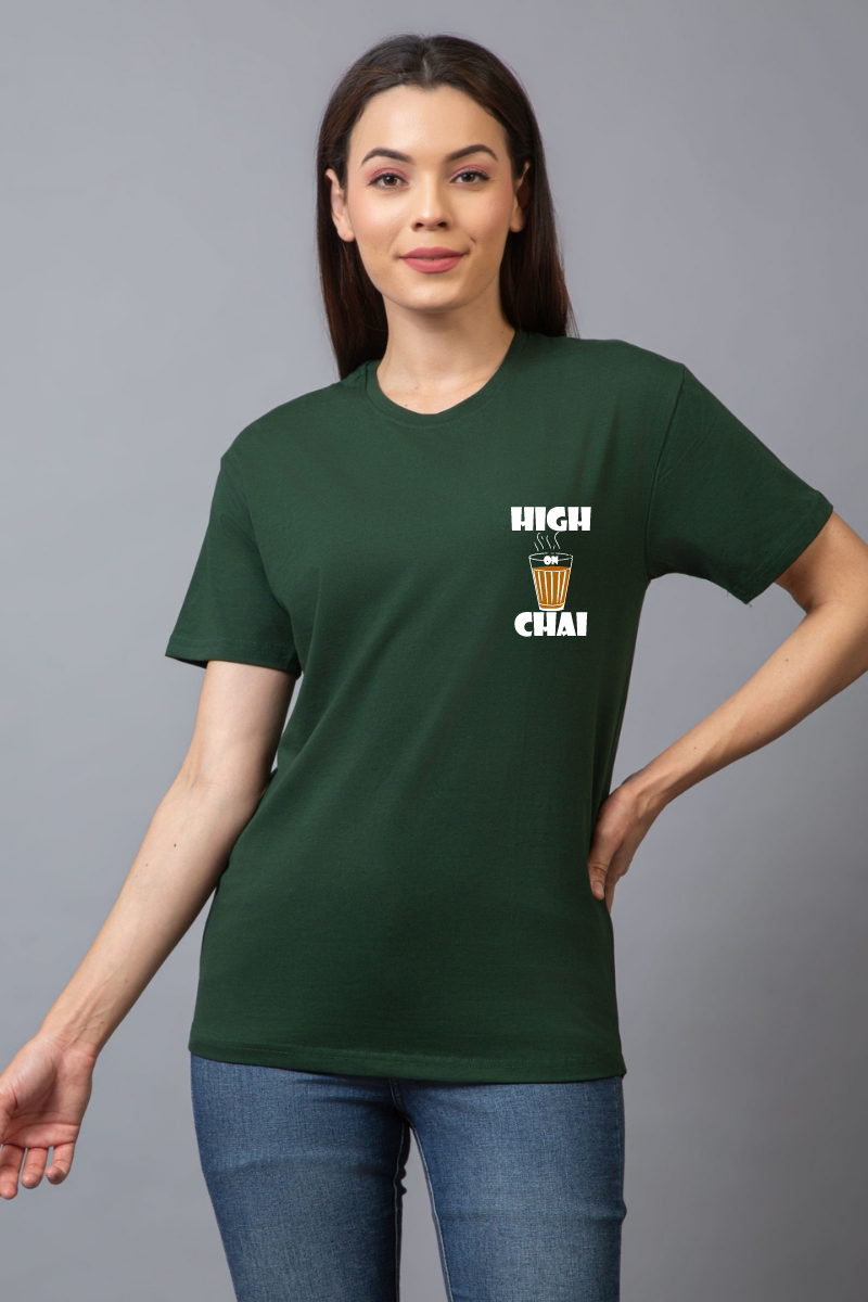 High On Chai Regular Fit Unisex Tee