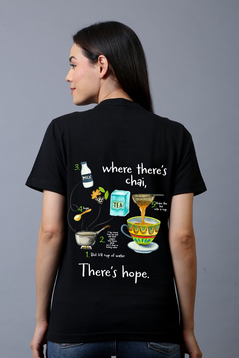 Chai Hope Regular Fit Unisex Tee