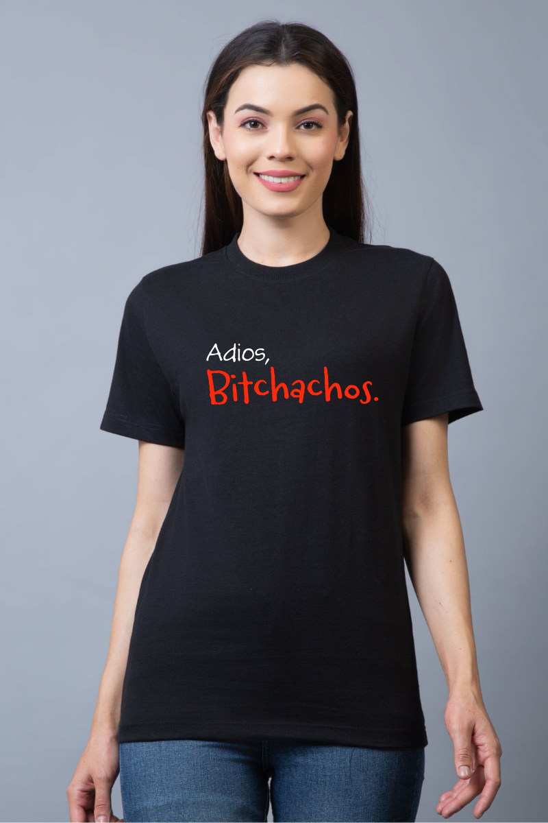 Adios Bitchaos Regular Fit Unisex Tee