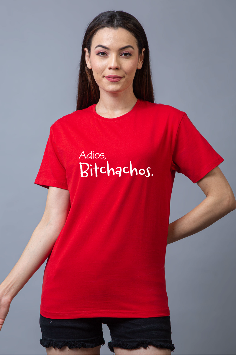Adios Bitchaos Regular Fit Unisex Tee