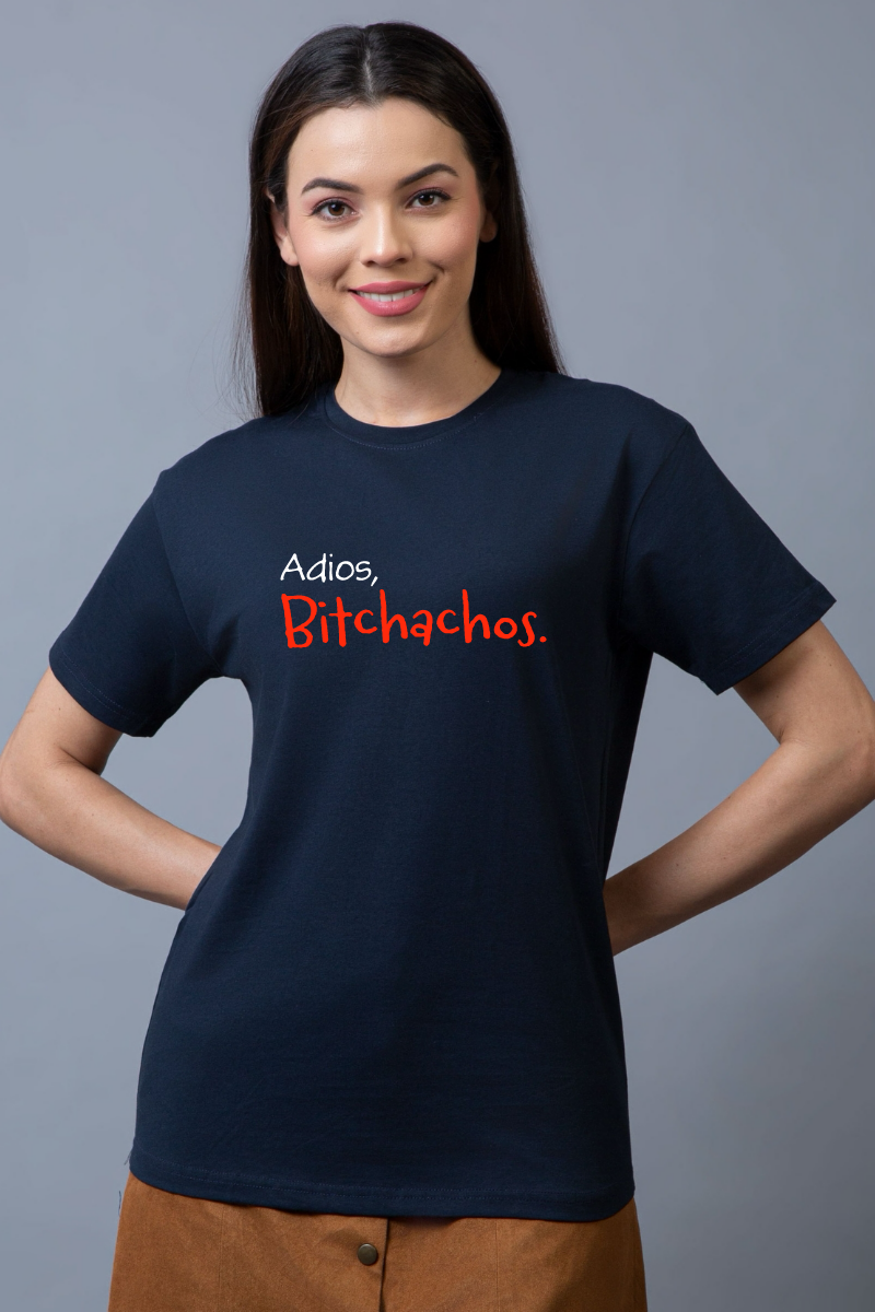 Adios Bitchaos Regular Fit Unisex Tee
