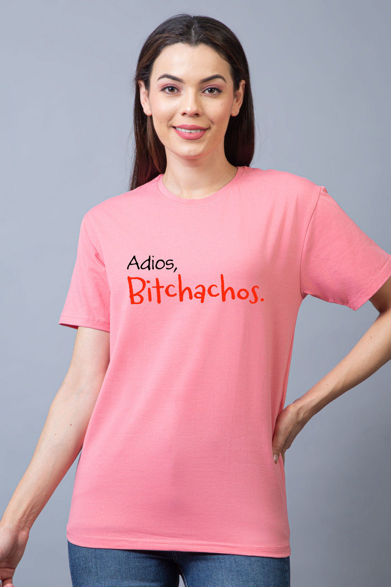 Adios Bitchaos Regular Fit Unisex Tee