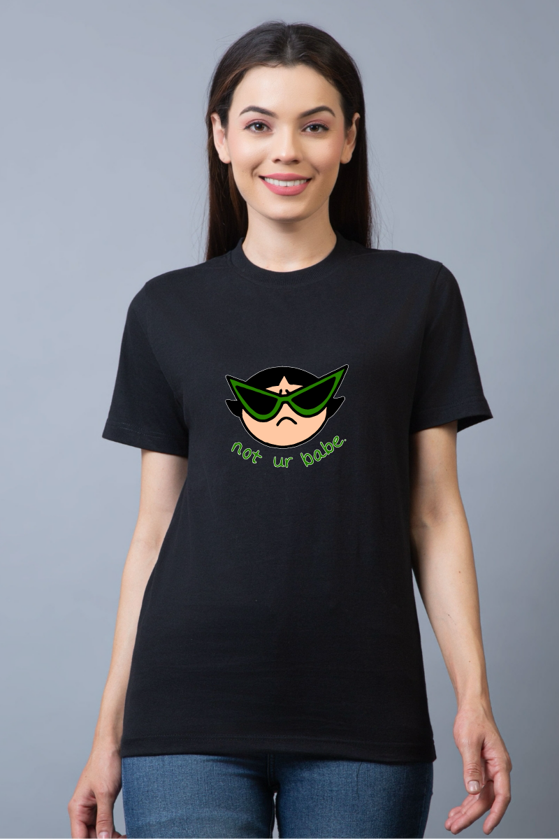 Not Your Babe Regular Fit Unisex Tee