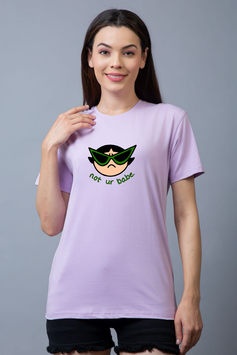Not Your Babe Regular Fit Unisex Tee