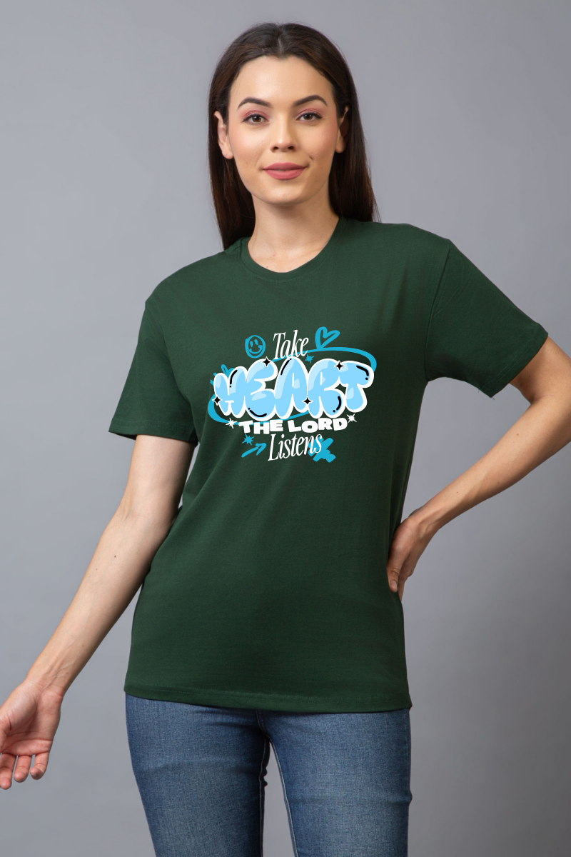 Take Heart Regular Fit Unisex Tee