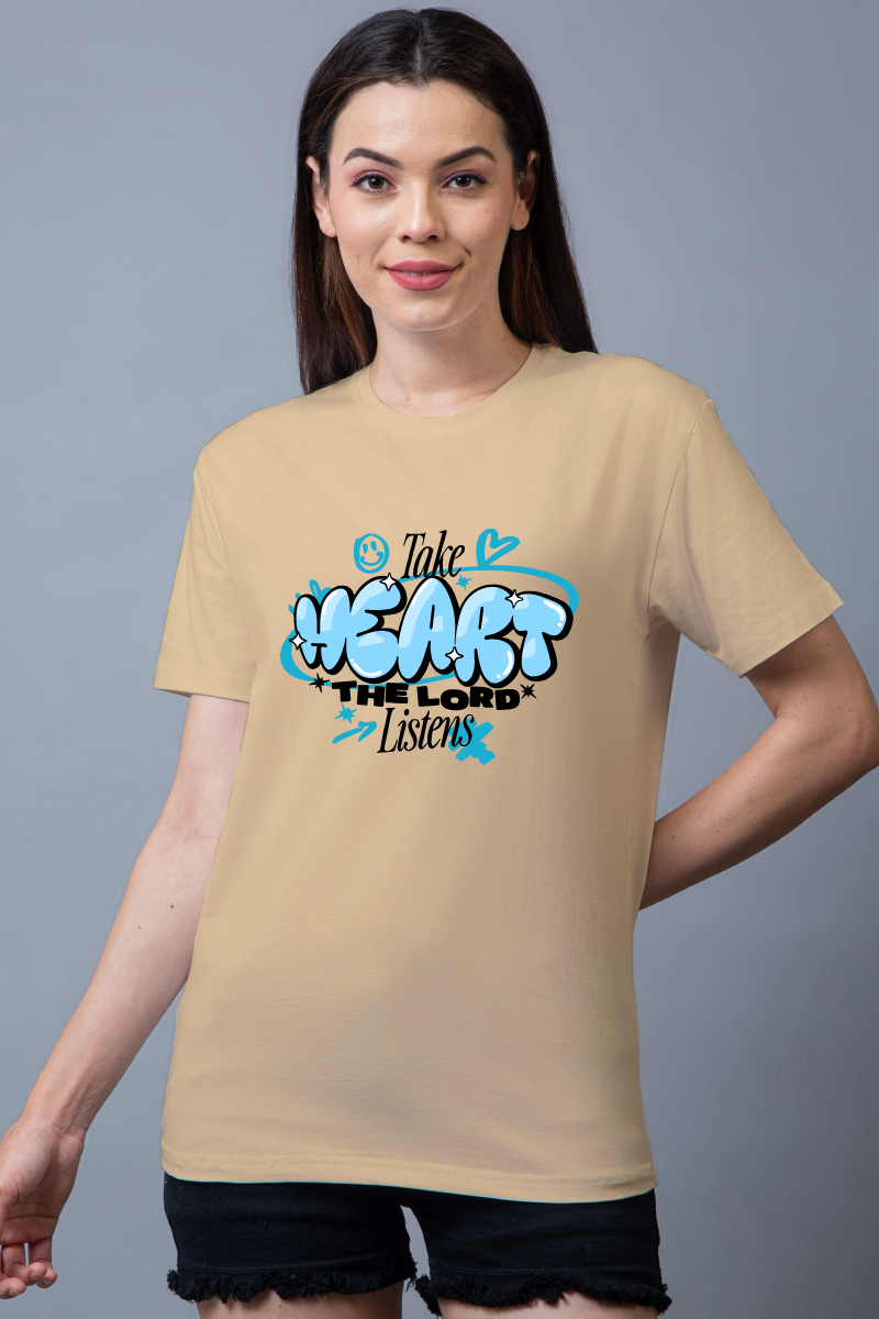 Take Heart Regular Fit Unisex Tee