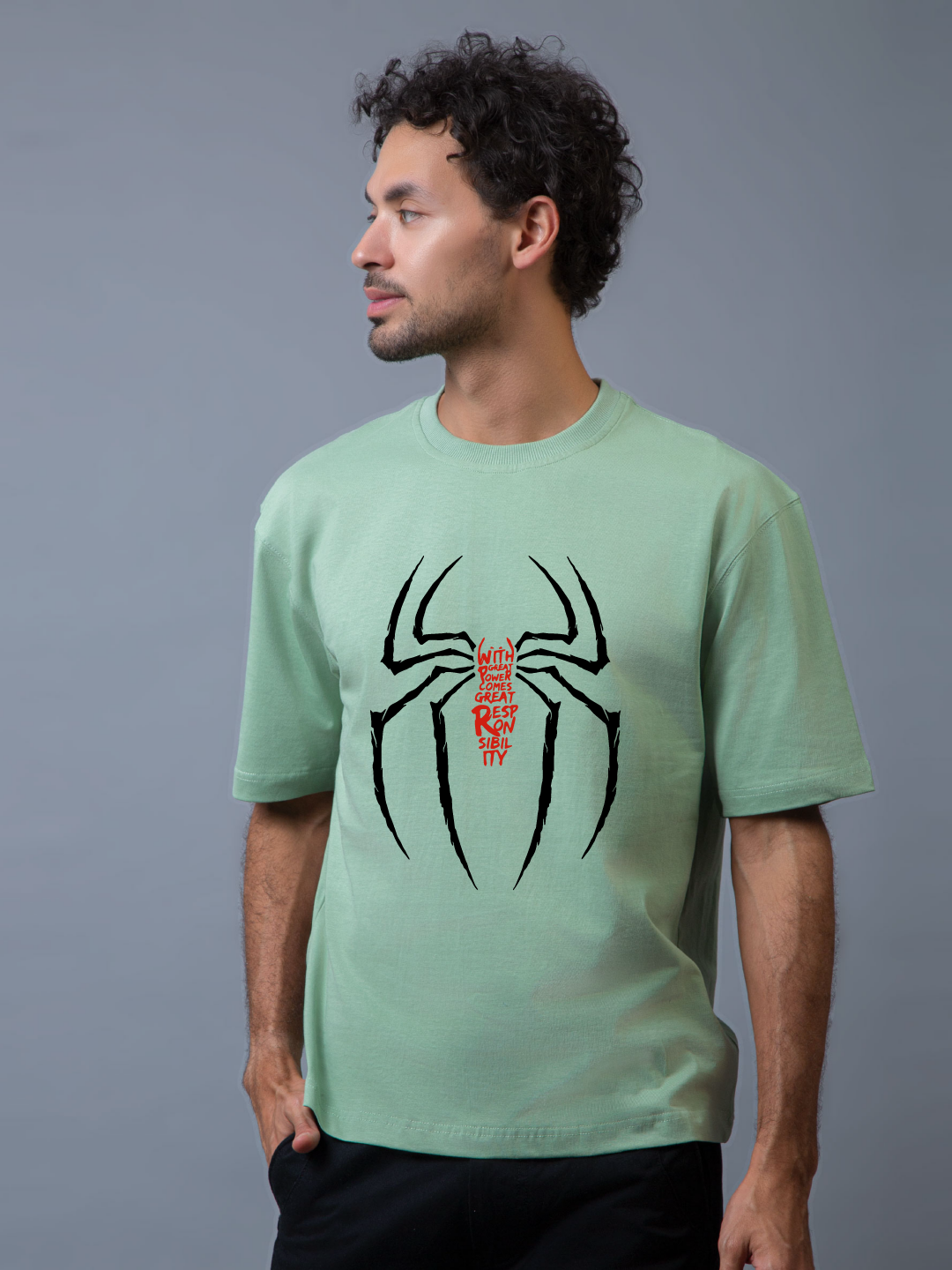 Spiderman Oversized Unisex Tee