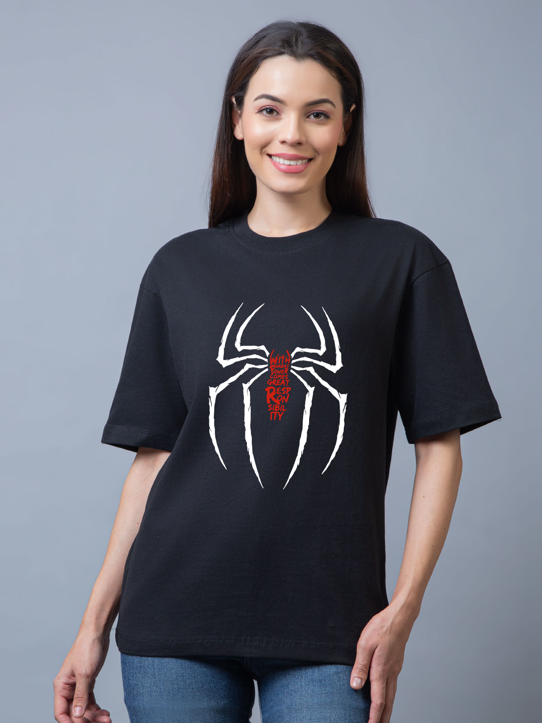 Spiderman Oversized Unisex Tee