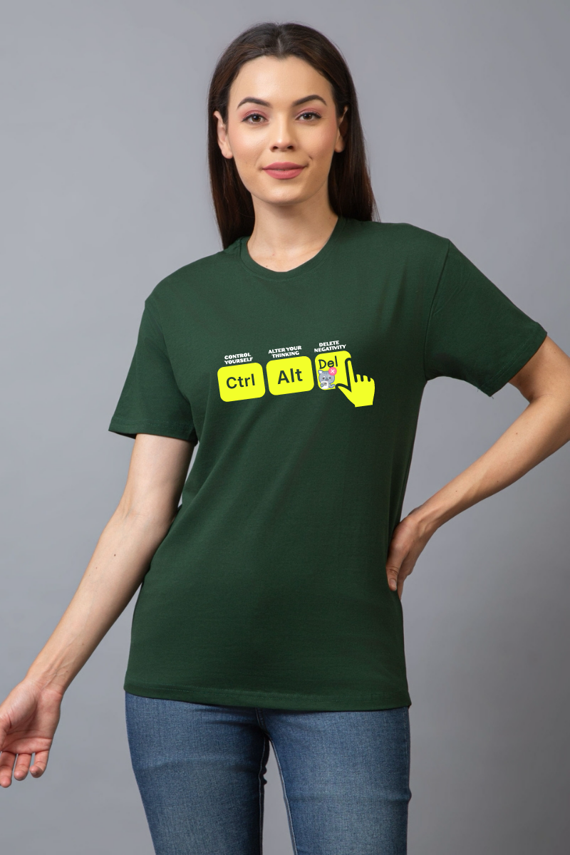 Alt Ctrl Dlt Regular Fit Unisex Tee