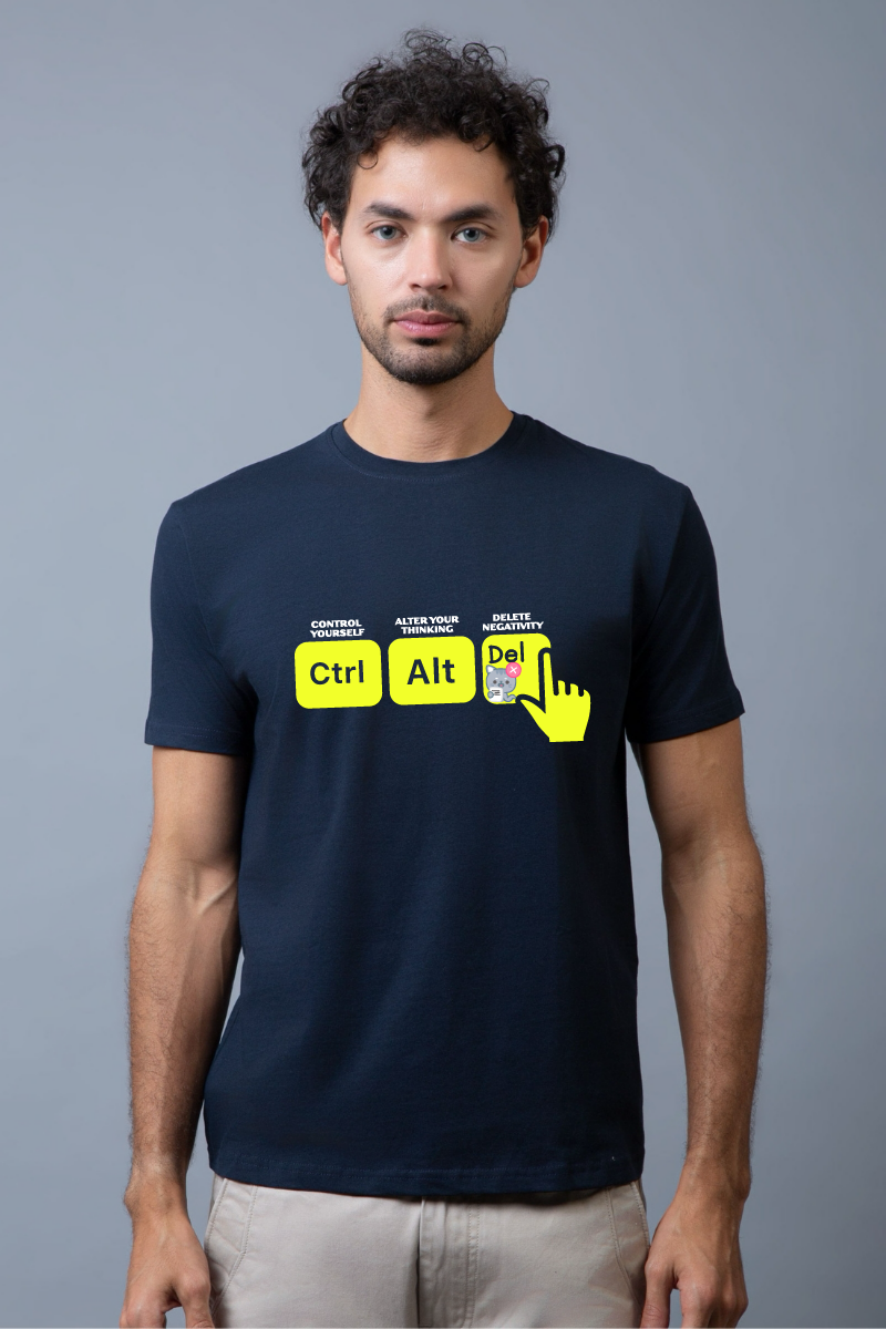 Alt Ctrl Dlt Regular Fit Unisex Tee