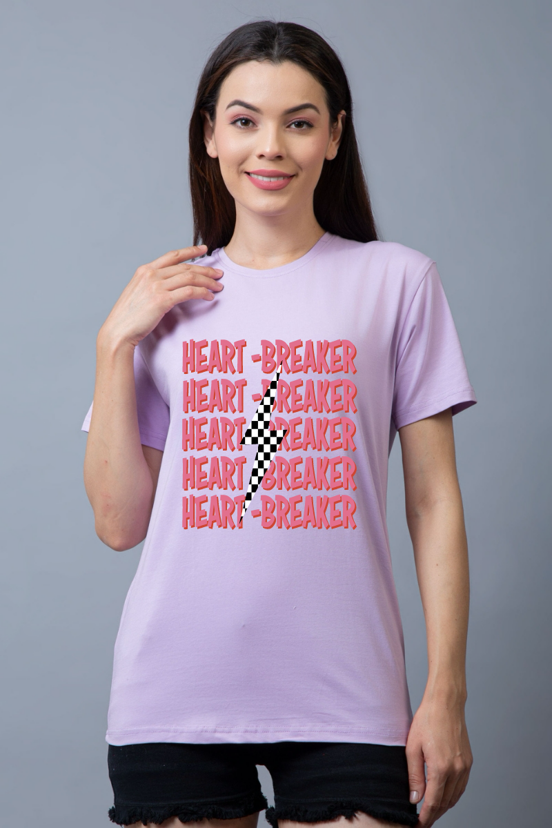 Heart Breaker Regular Fit Unisex Tee