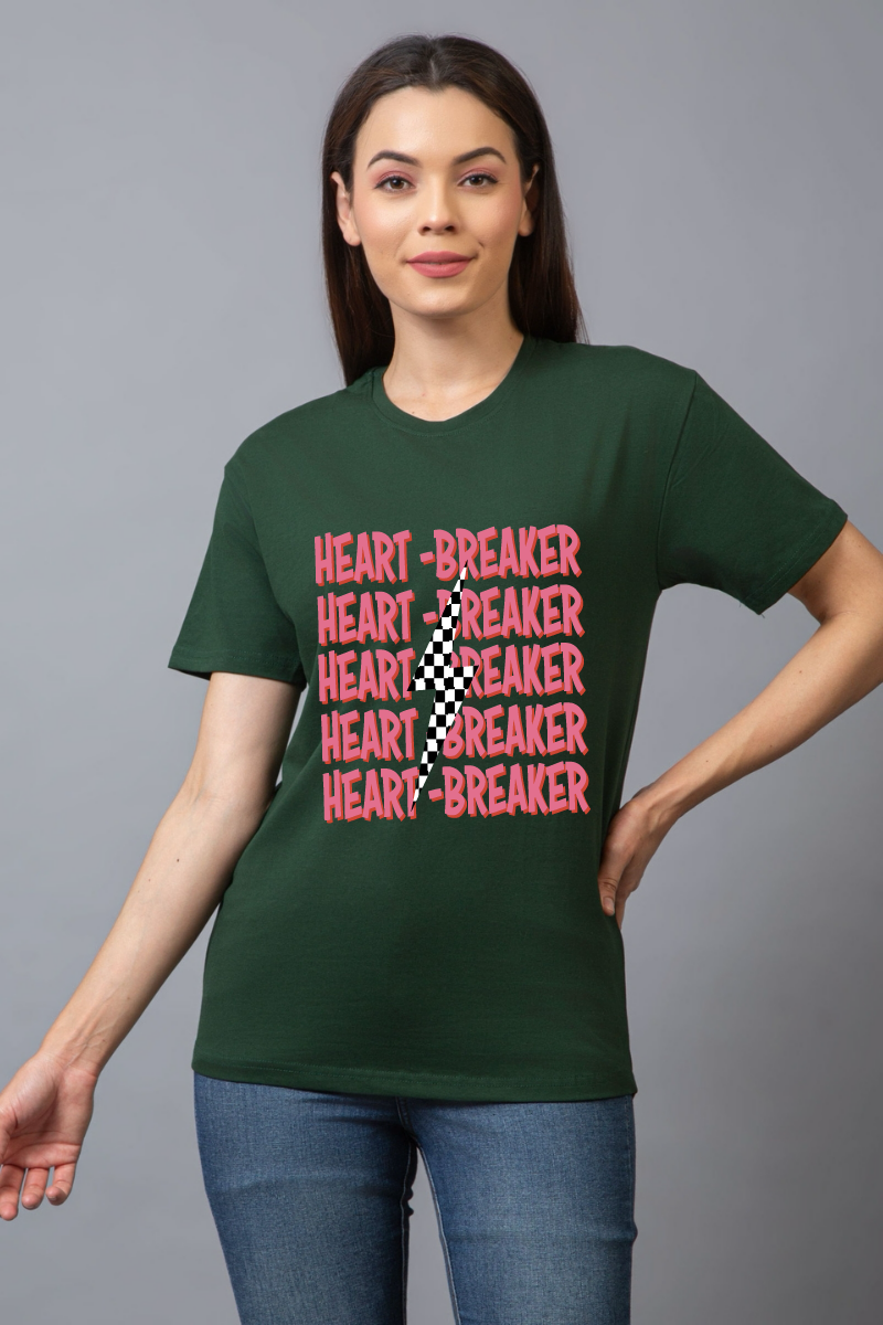 Heart Breaker Regular Fit Unisex Tee