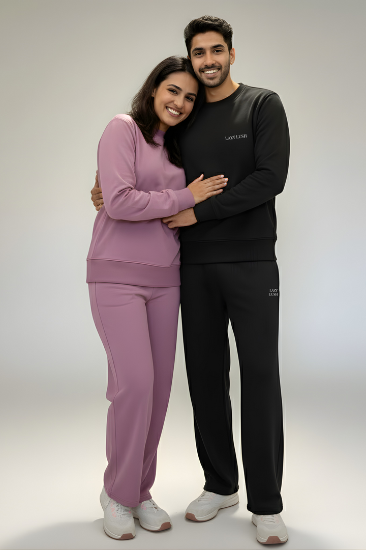 LazyLush Winter Couple Co-Ord Set (Pack of 2)