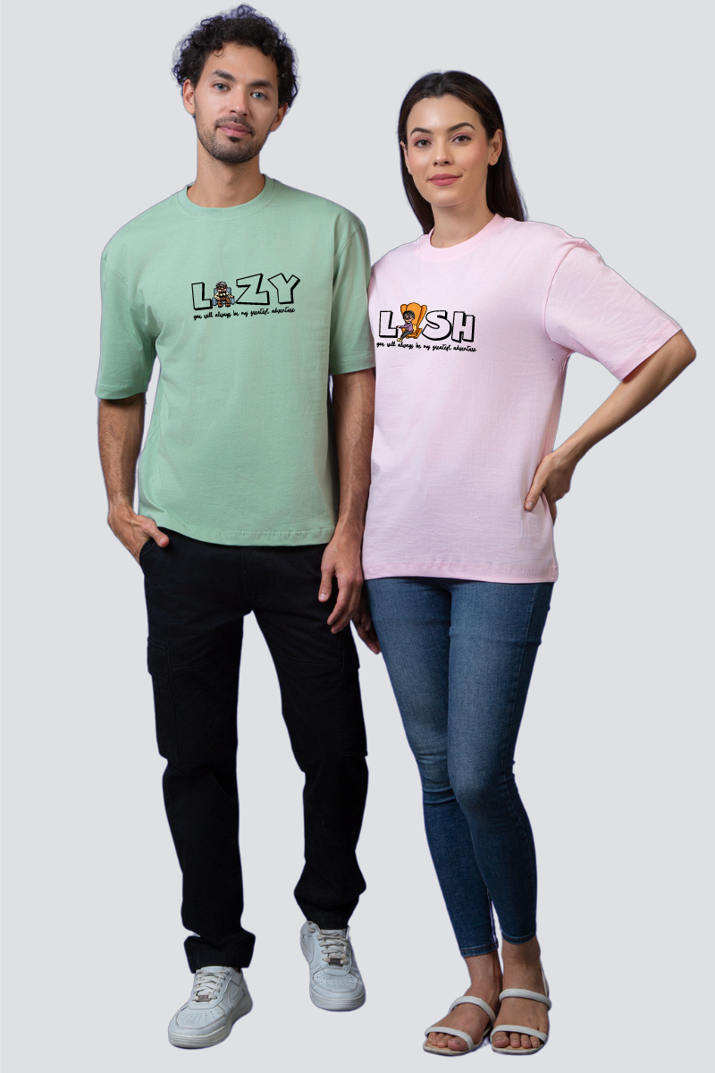 A Tribute to Carl & Ellie Oversized Couple T-Shirts (Pack of 2)