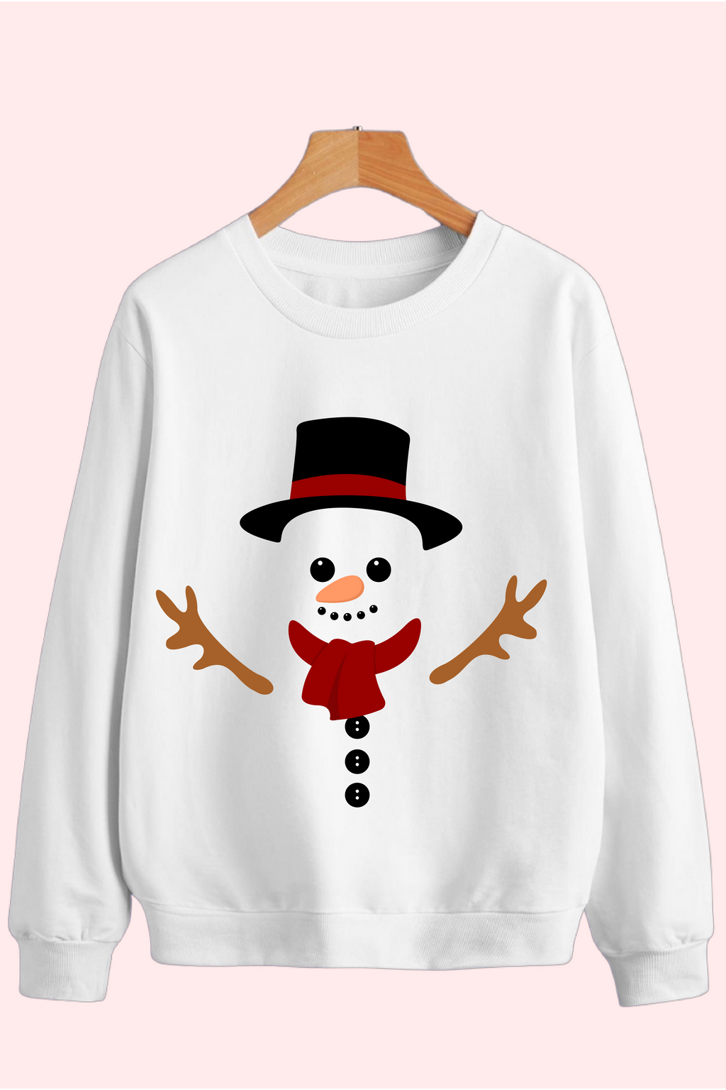 Snowman Couple Unisex Sweatshirts (Pack of 2)