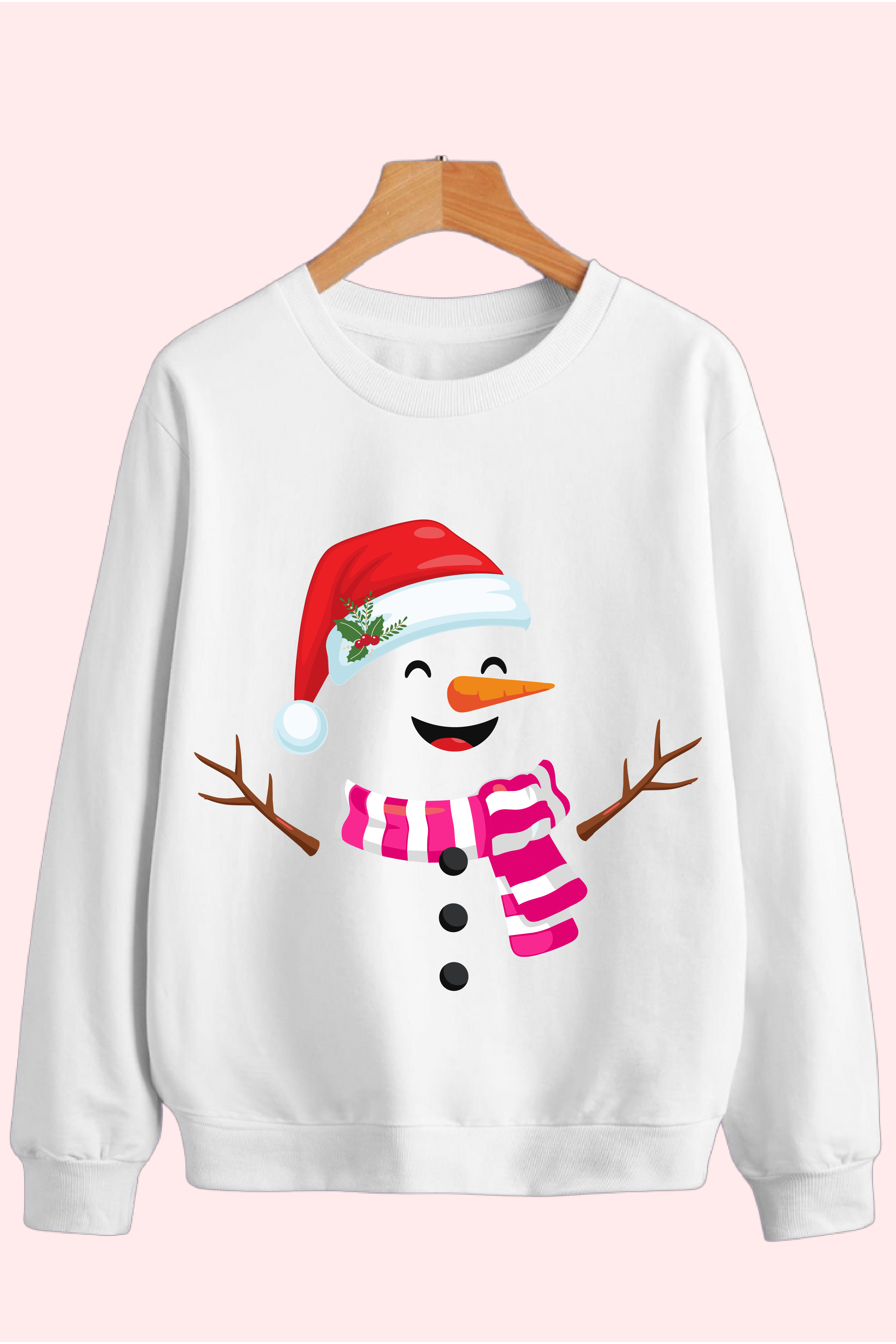 Snowman Couple Unisex Sweatshirts (Pack of 2)