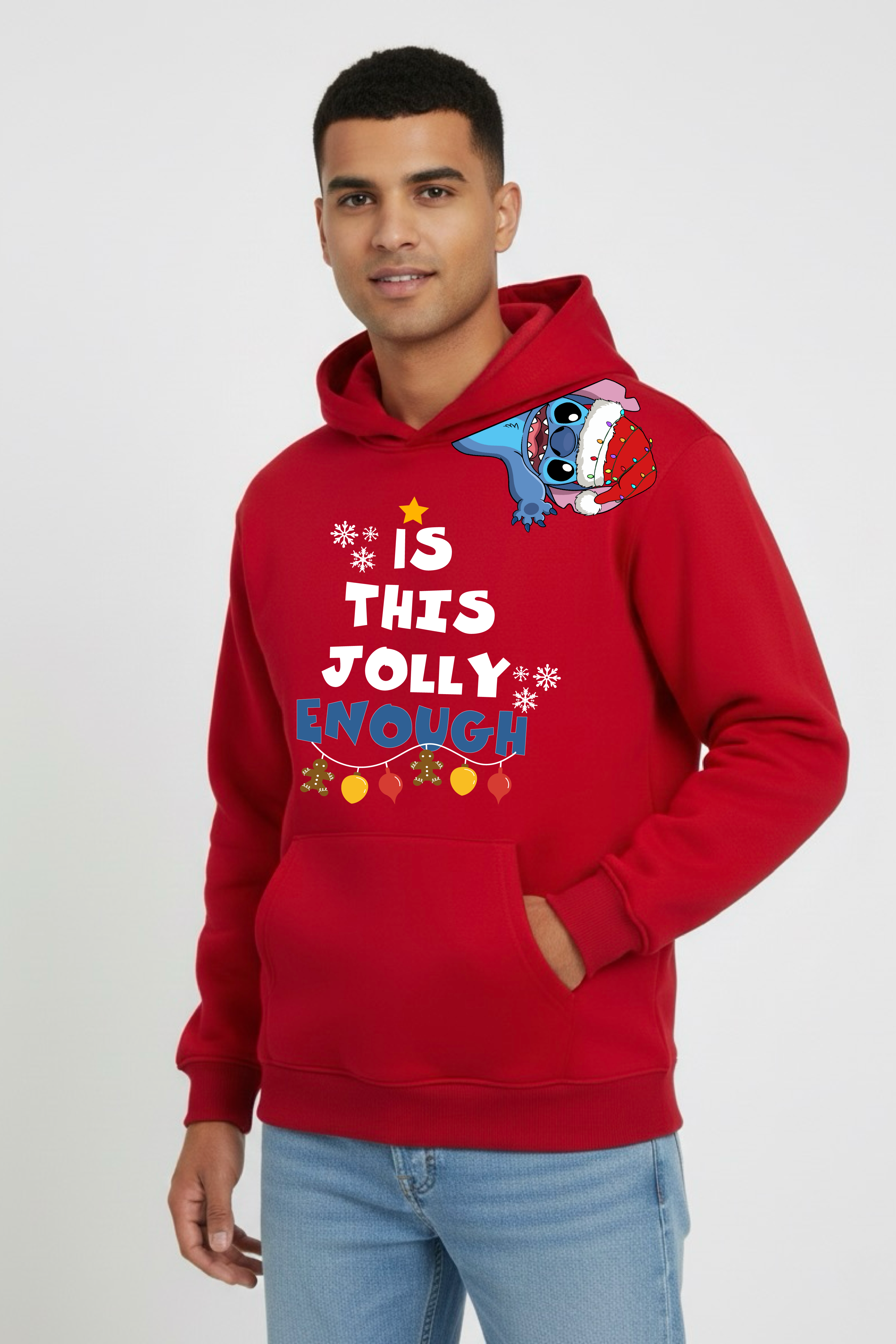 Is This Jolly Enough Oversized Drop Shoulder Hoodies - Pack of 2