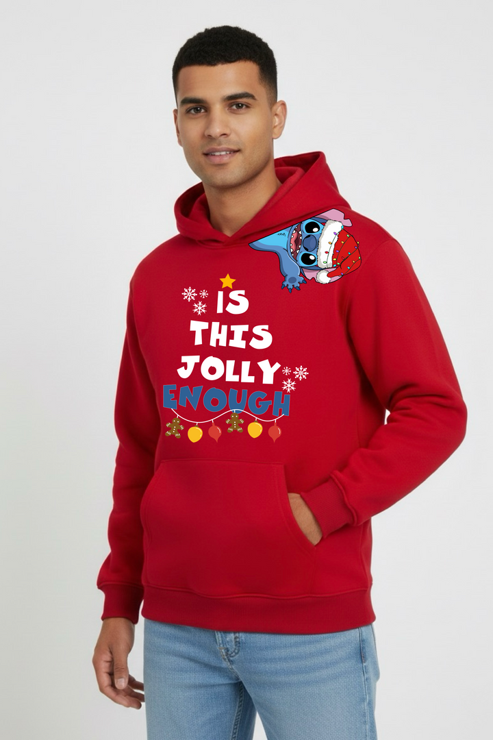 Is This Jolly Enough Oversized Drop Shoulder Hoodies - Pack of 2