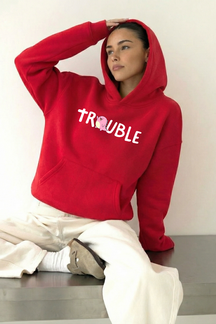 The Dino Affair ( Bang! ) Oversized Drop Shoulder Hoodies - Pack of 2