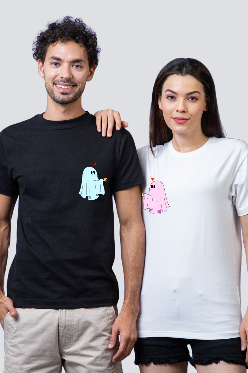 Haunt & Heart Couple Unisex Tees - Pack of 2