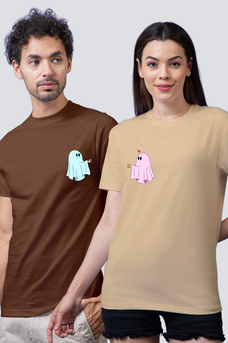 Haunt & Heart Couple Unisex Tees - Pack of 2