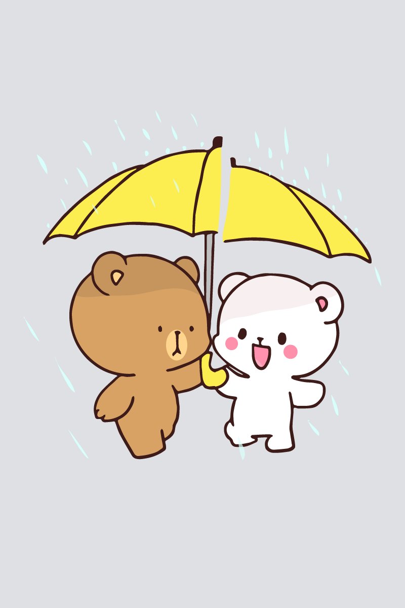 Sunshine or Rain Couple Unisex Tees - Pack of 2