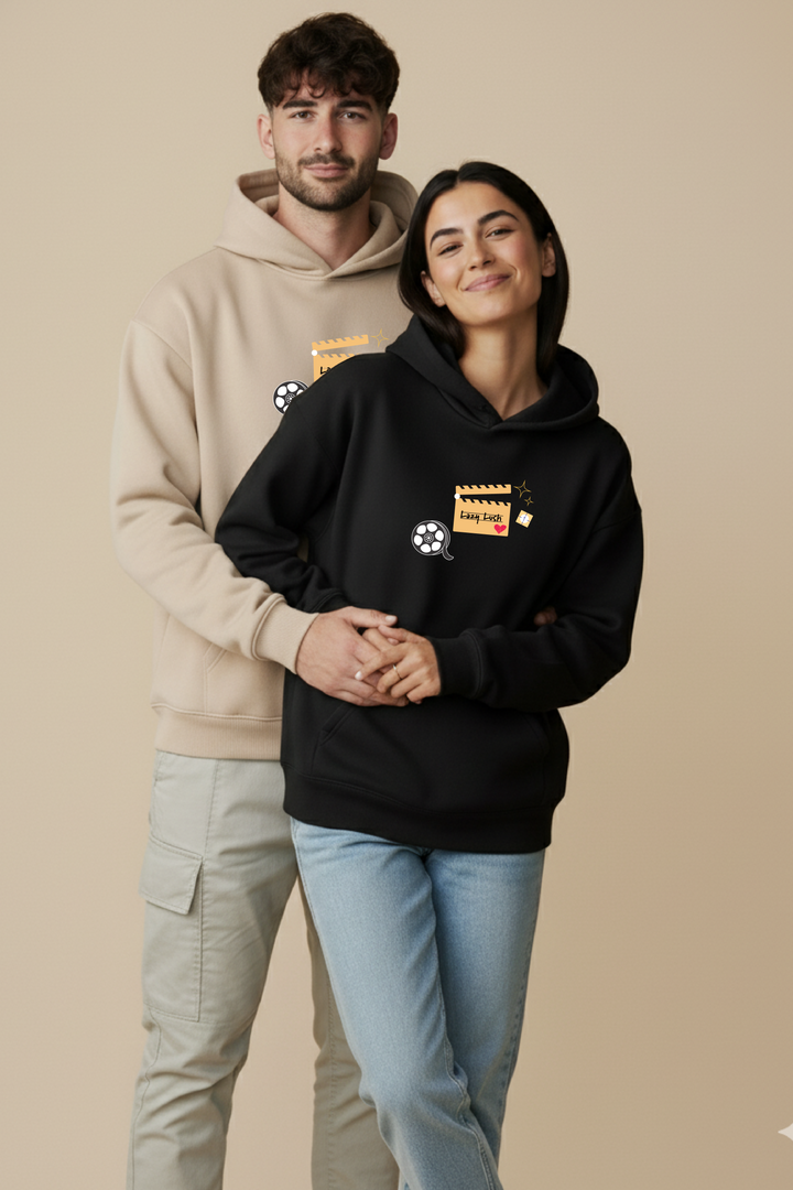 If Life is a Movie Oversized Drop Shoulder Hoodies - Pack of 2
