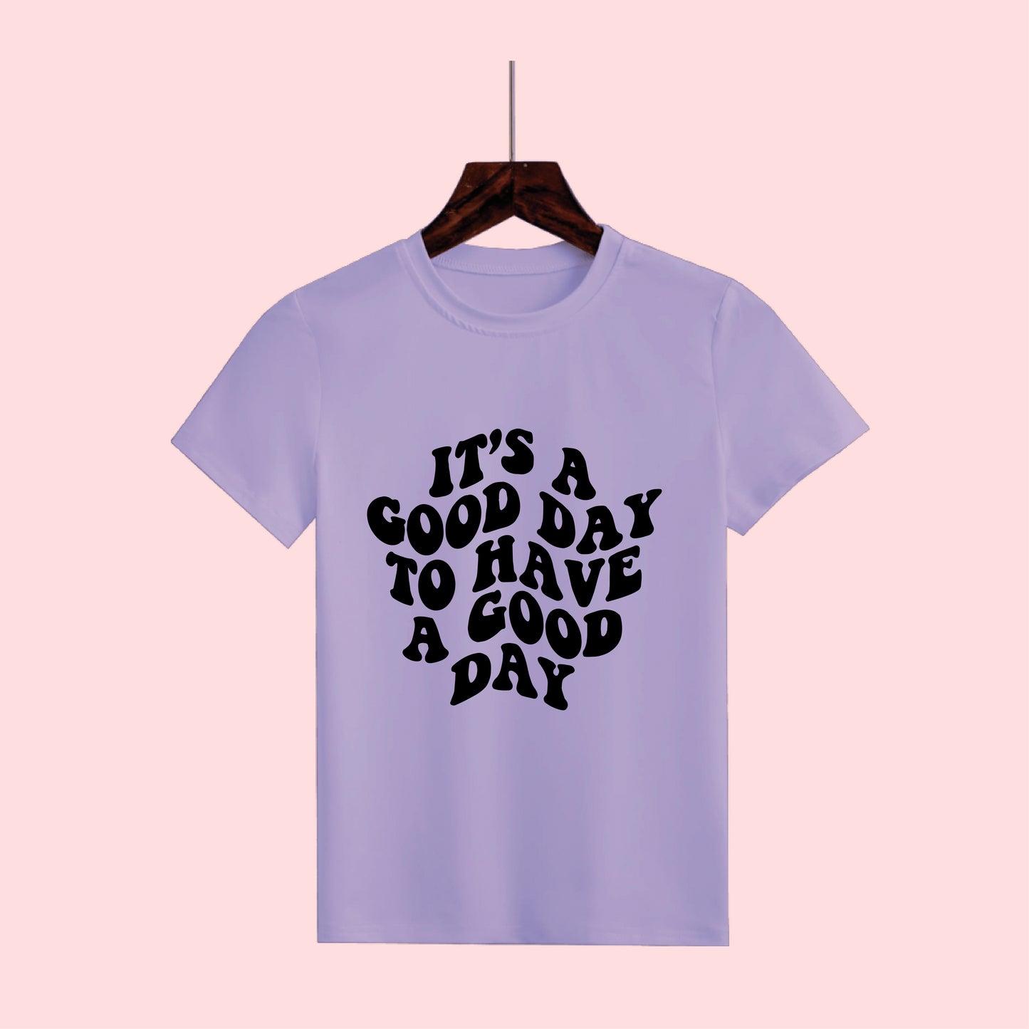 Positivity Boost Casual Half Sleeve Tee