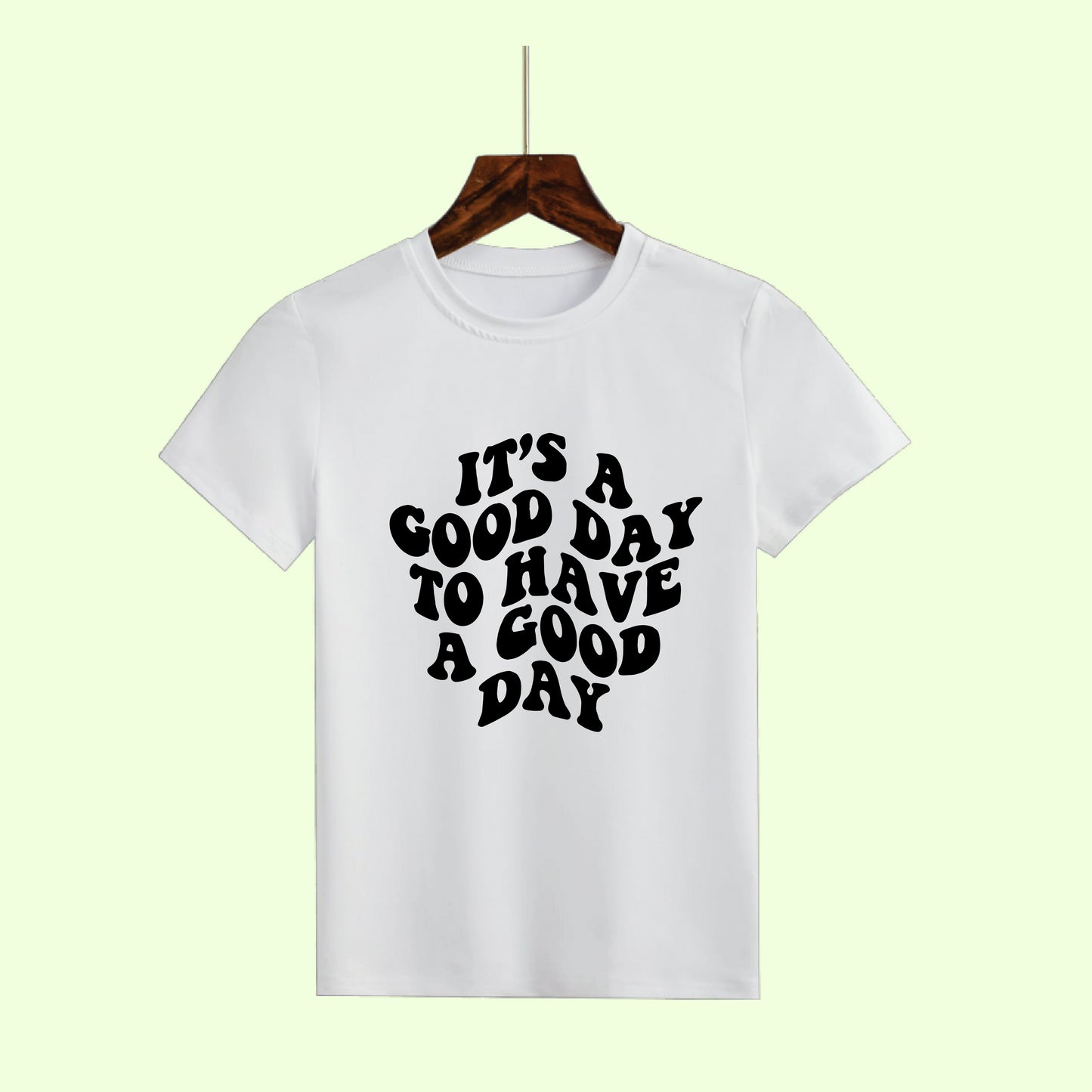 Positivity Boost Casual Half Sleeve Tee