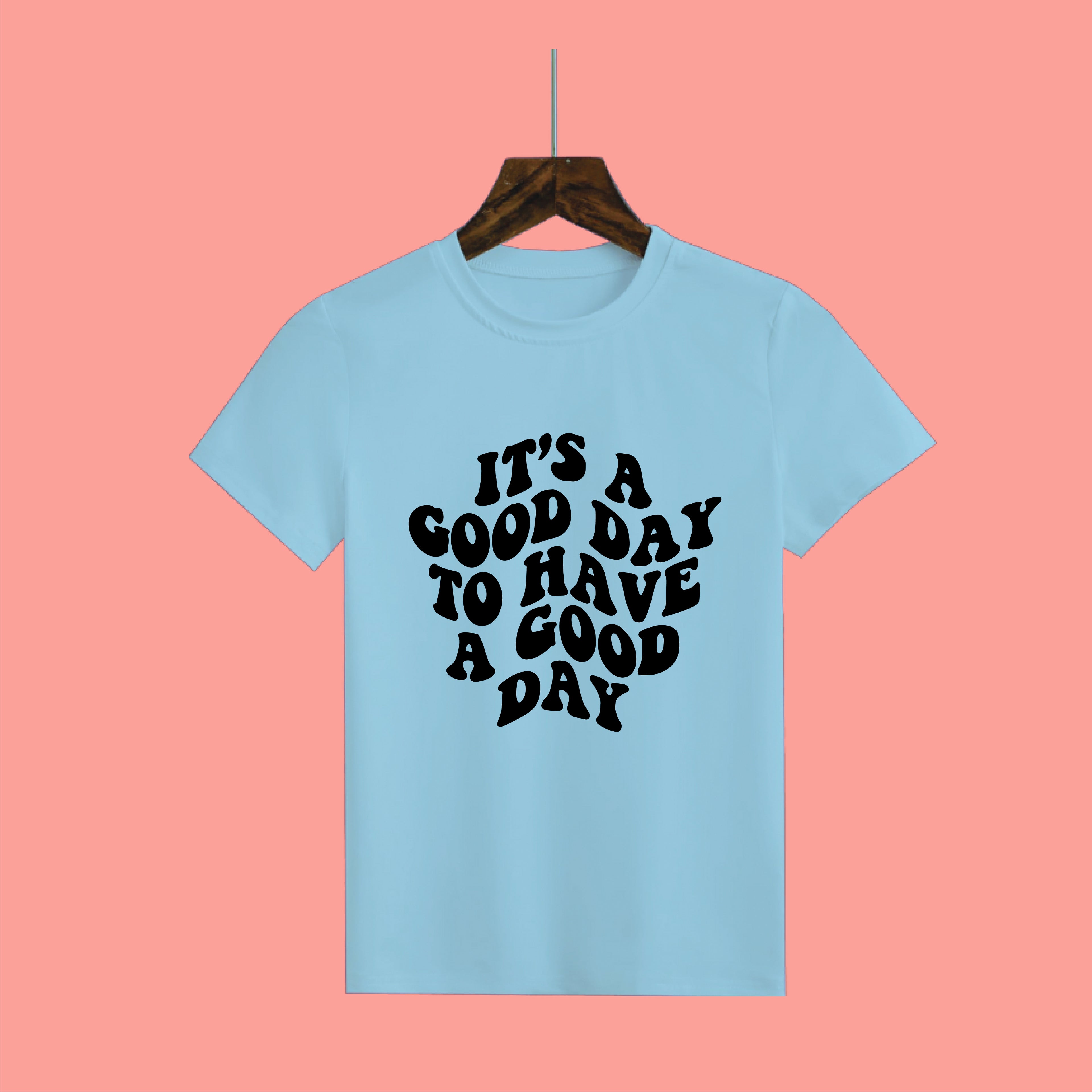 Positivity Boost Casual Half Sleeve Tee