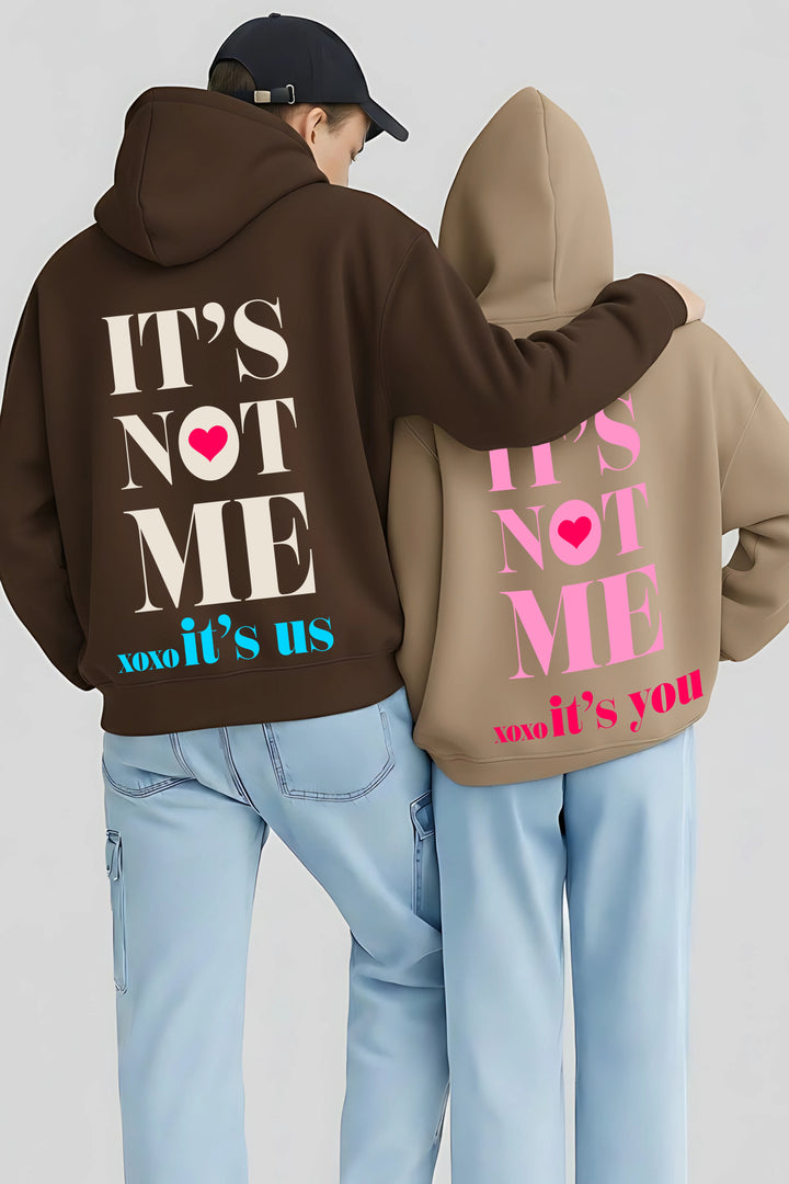 It's Not Me, It's You Oversized Drop Shoulder Hoodies - Pack of 2