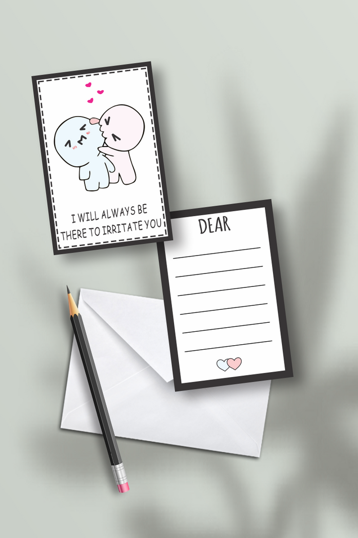 I will irritate you Greeting card - Lazy Lush