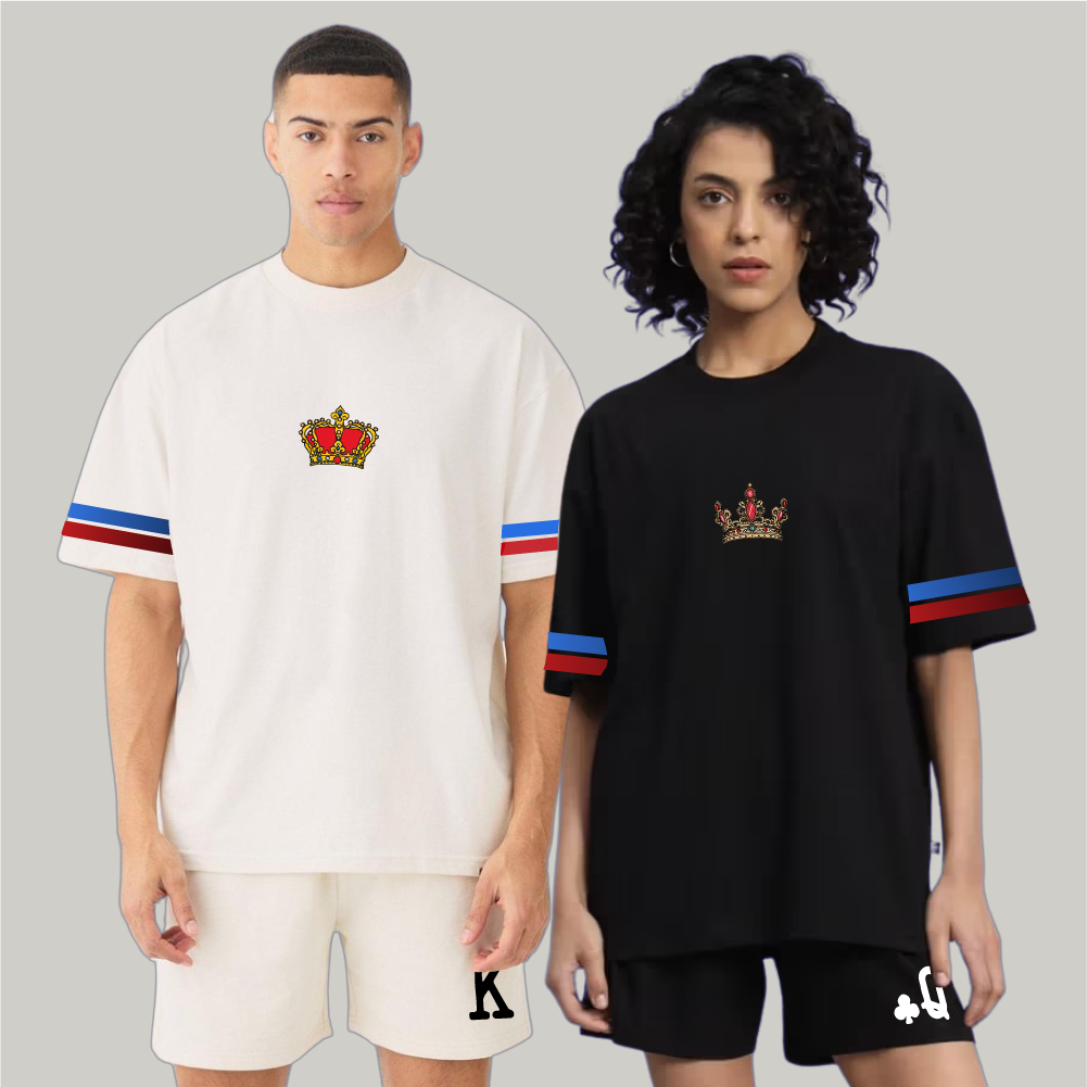 King and Queen of Clubbing Co-Ord Sets (Pack of 2)