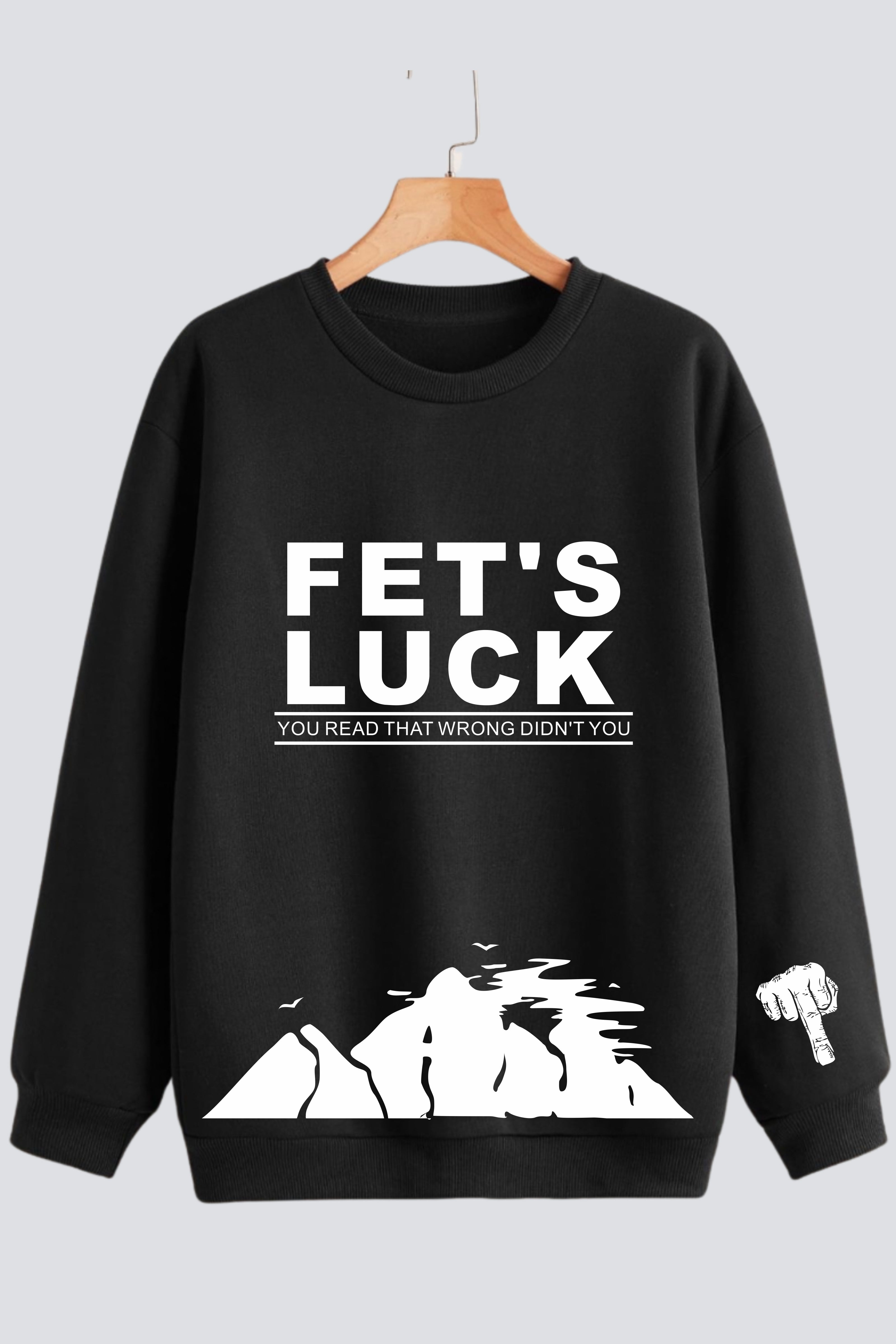 Fet's Luck Playful Sweatshirt