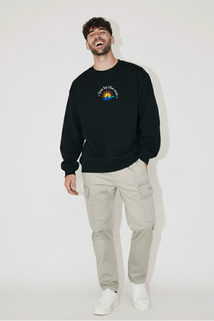 Live by the Sun, Love by the Moon – Couple Unisex Sweatshirts (Pack of 2)