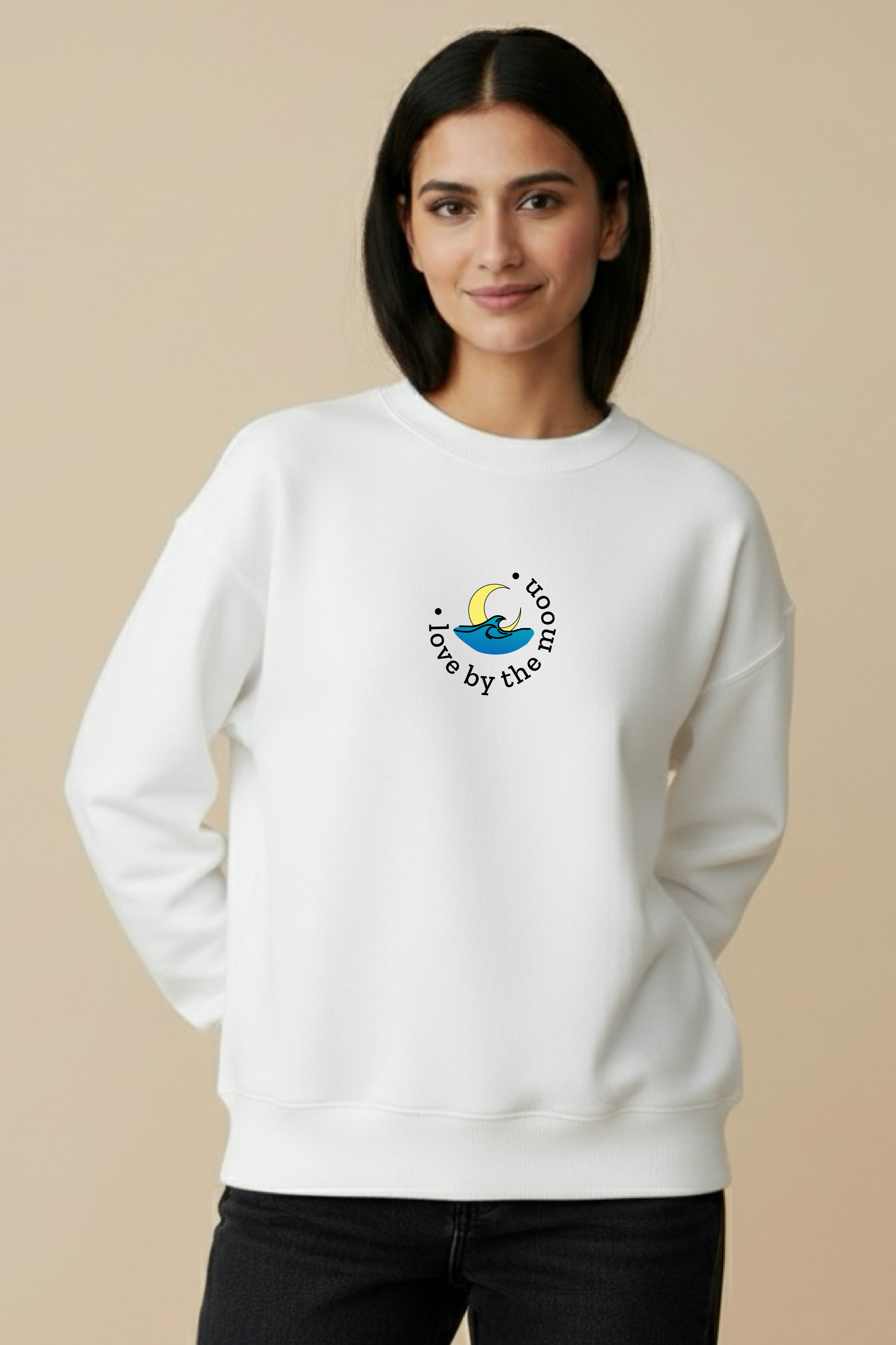 Live by the Sun, Love by the Moon – Couple Unisex Sweatshirts (Pack of 2)