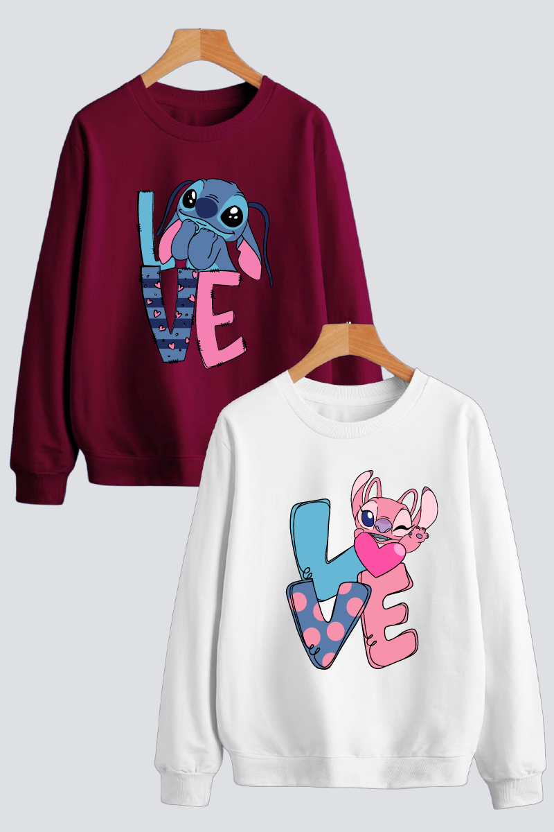 Snitch Couple Unisex Sweatshirts - Pack of 2