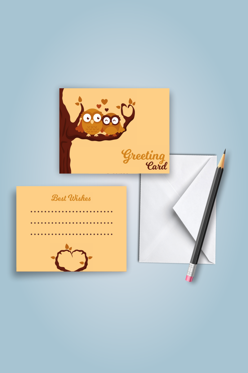 Best Wishes Greeting Card - Lazy Lush