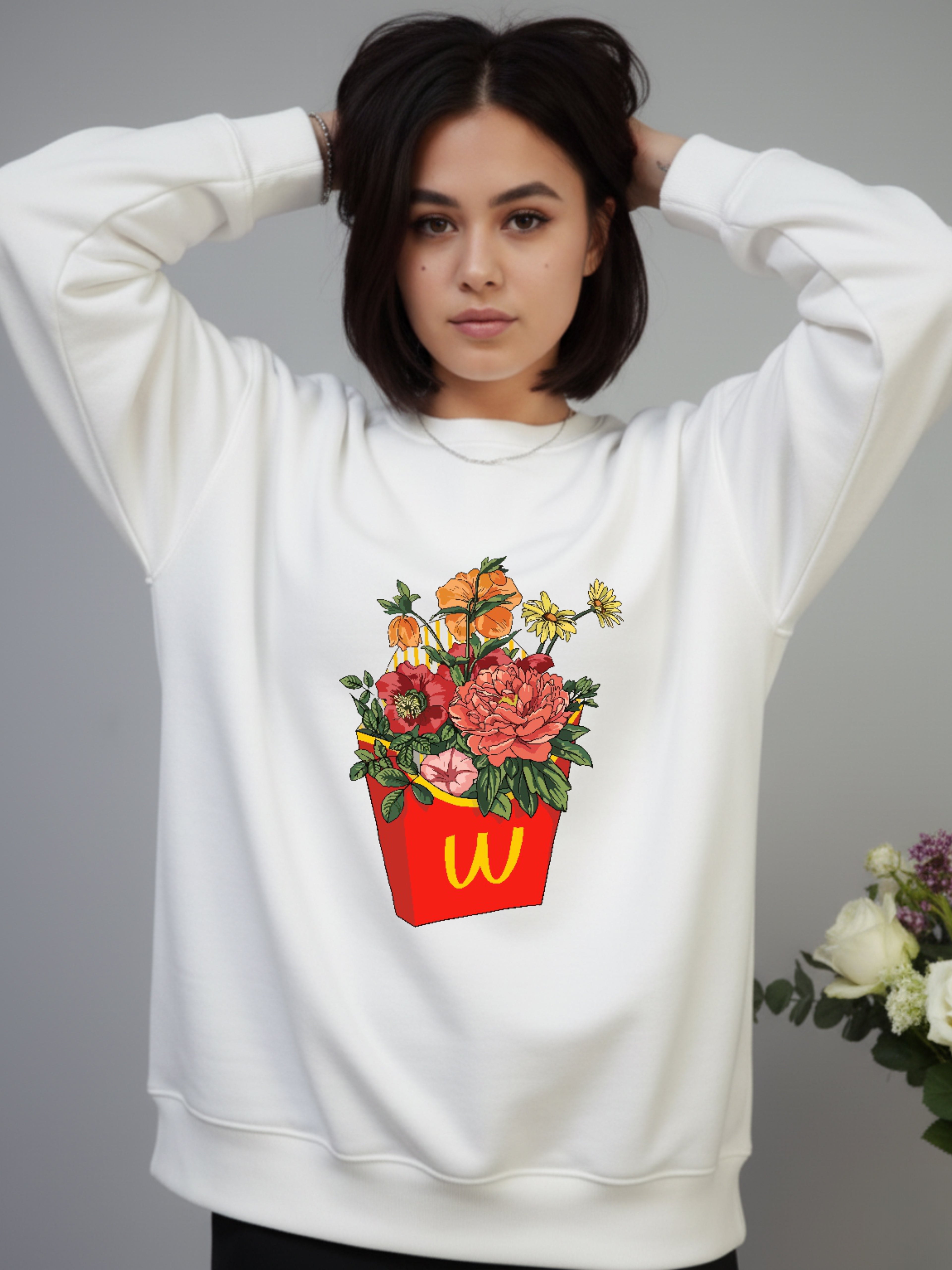 Mc Flower Unisex Sweatshirt