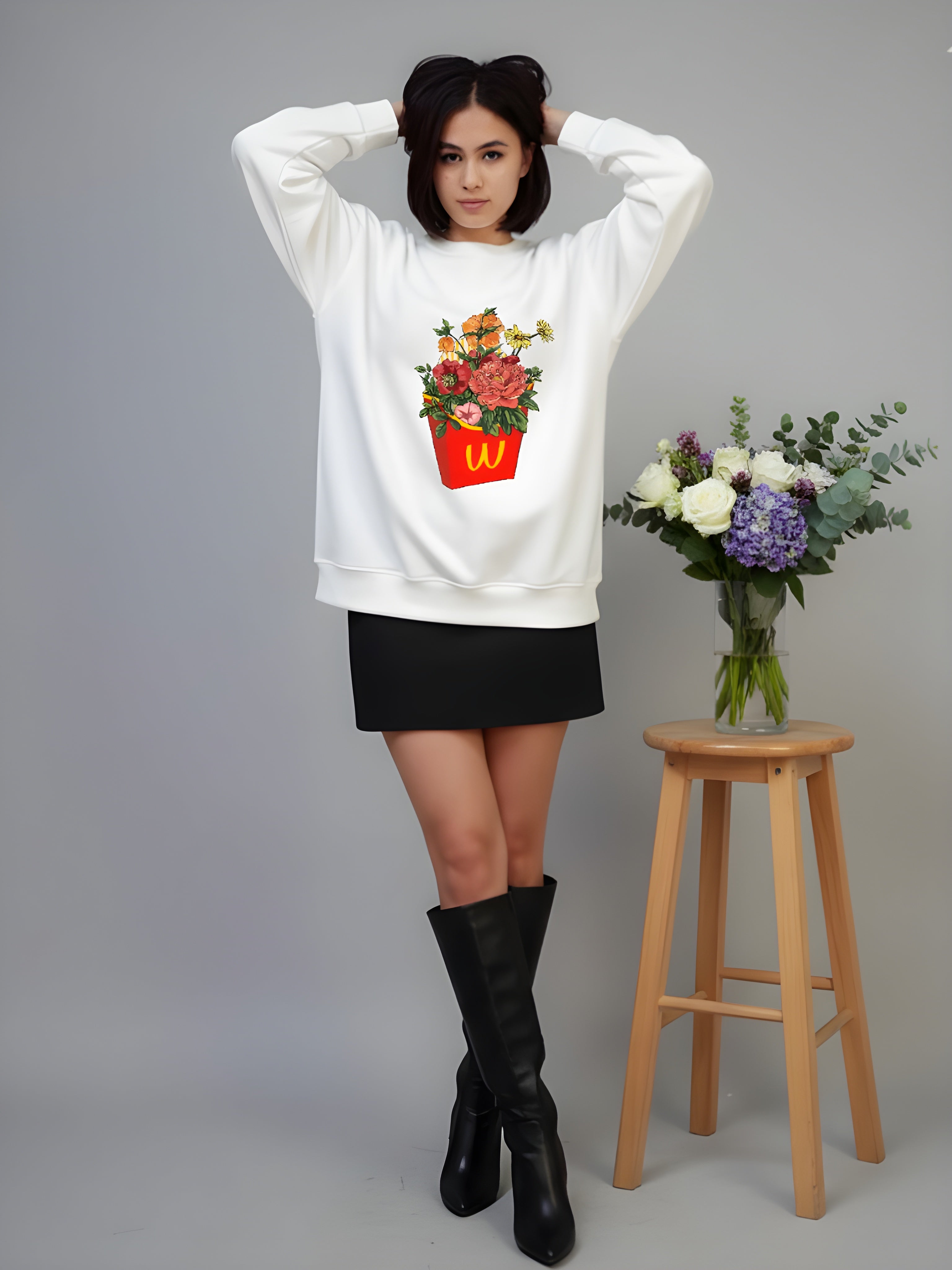 Mc Flower Unisex Sweatshirt
