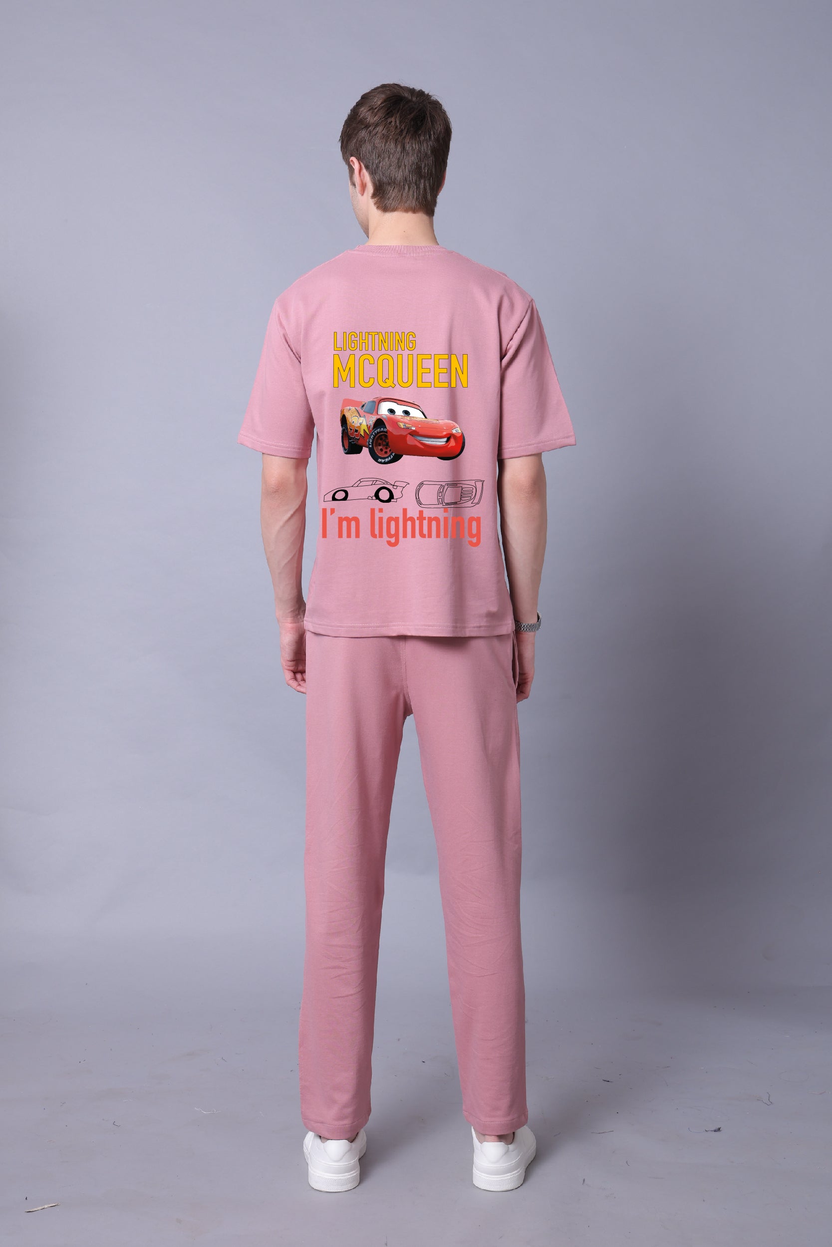 Mcqueen Couple Co-Ord Set With Joggers (Pack of 2)