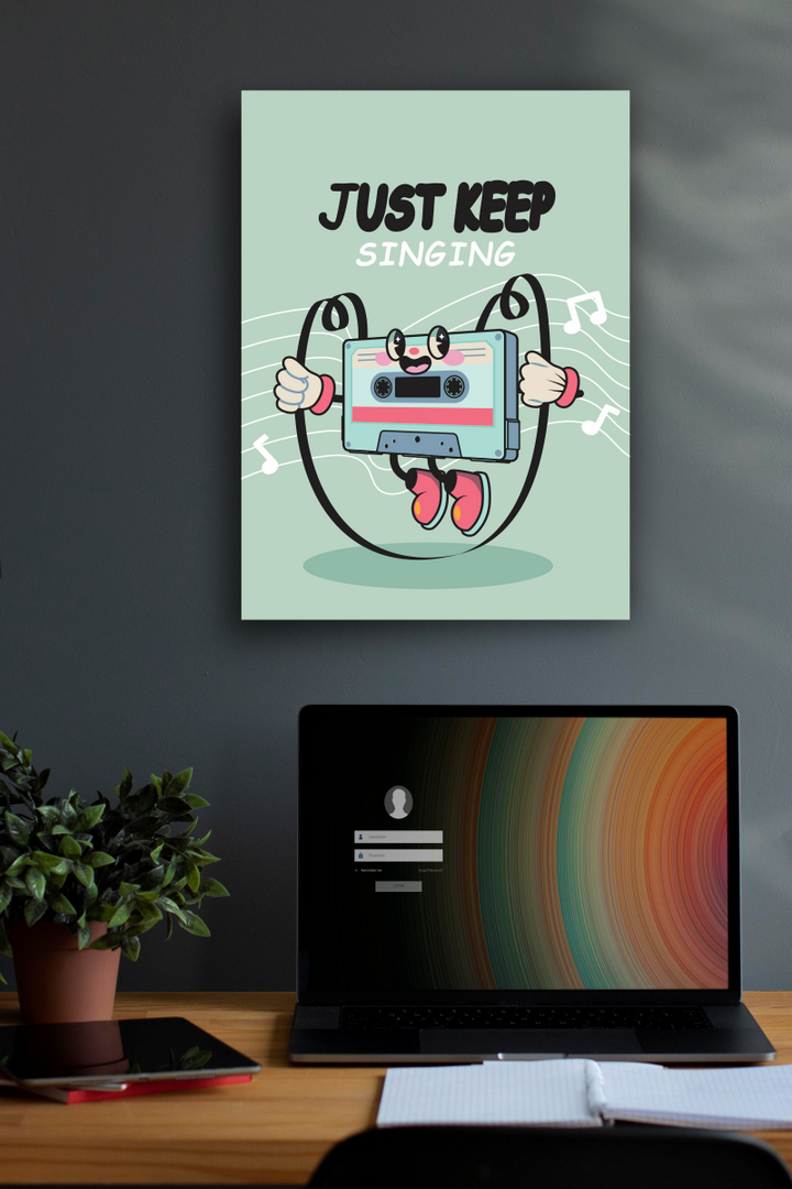 Melody Walls Poster
