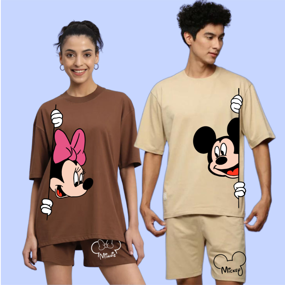 Classic Mickey and Minnie Co-Ord Sets (Pack of 2)