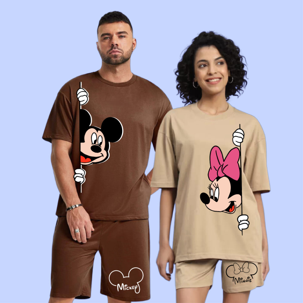 Classic Mickey and Minnie Co-Ord Sets (Pack of 2)