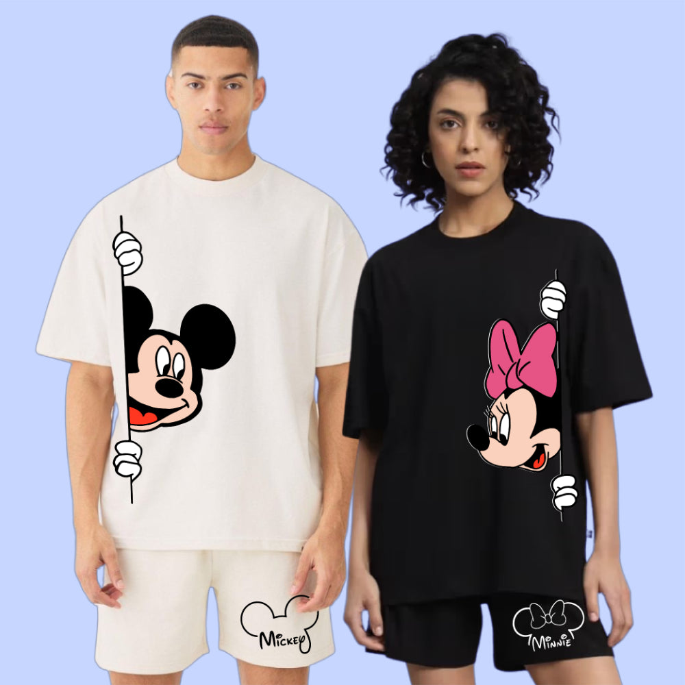 Classic Mickey and Minnie Co-Ord Sets (Pack of 2)