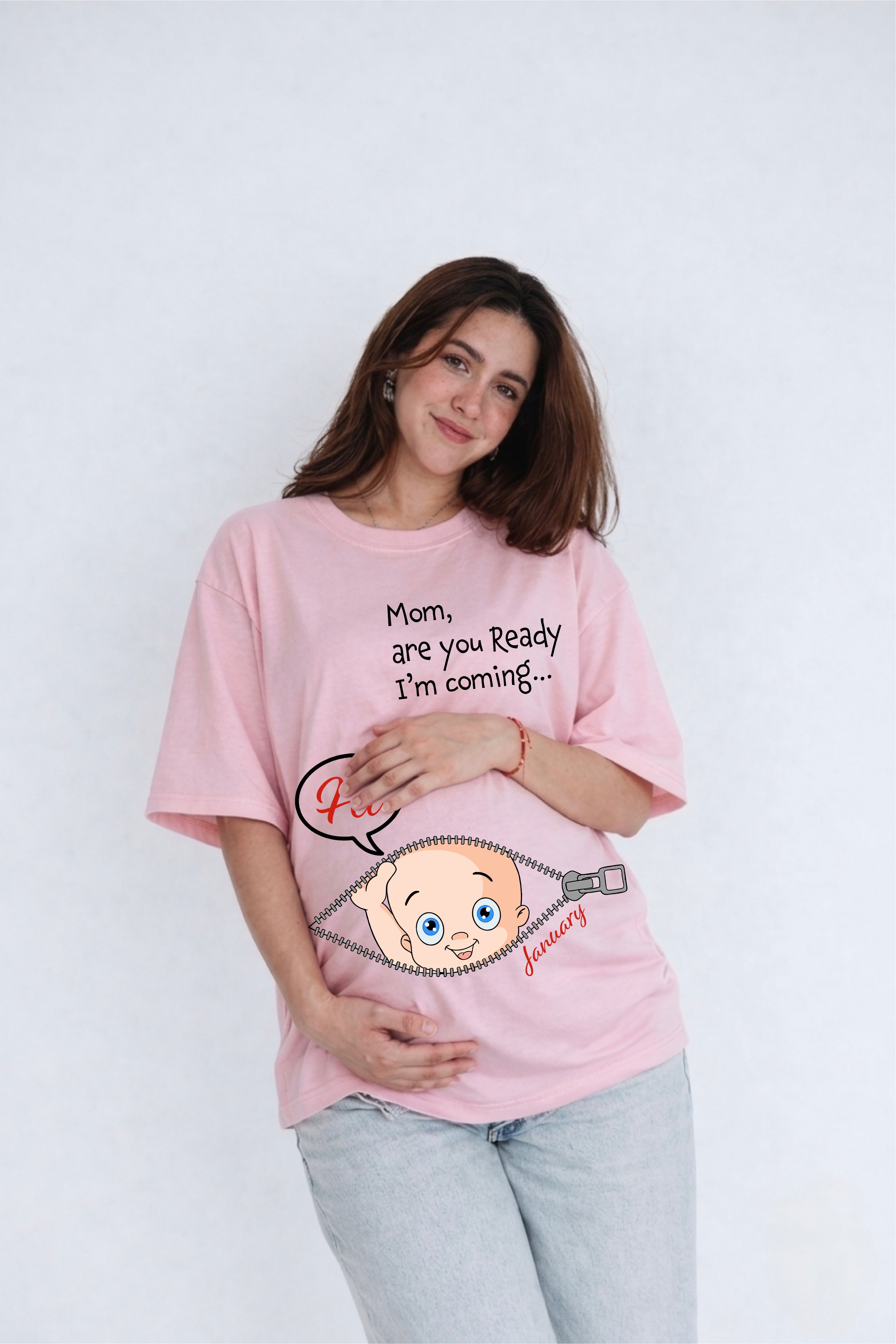 Mom are you ready Oversized Tee