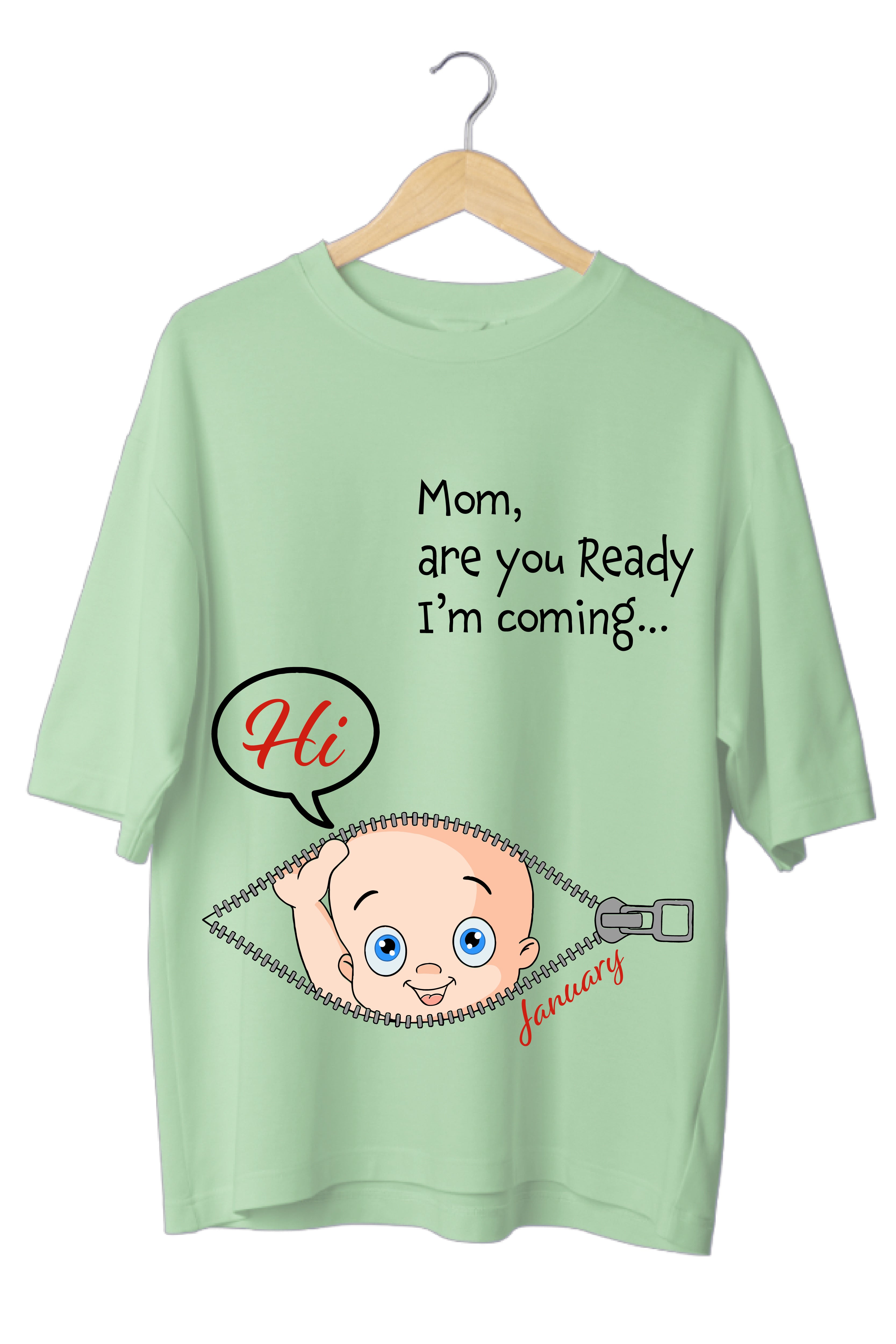 Mom are you ready Oversized Tee