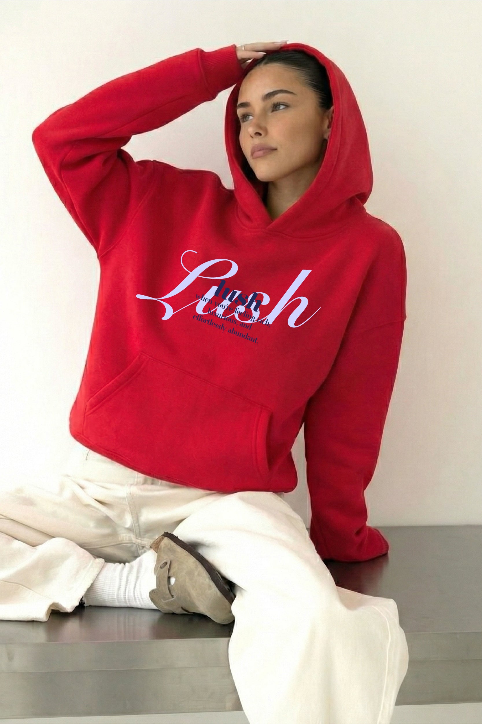 Mood Lazy Lush Oversized Drop Shoulder Hoodies - Pack of 2