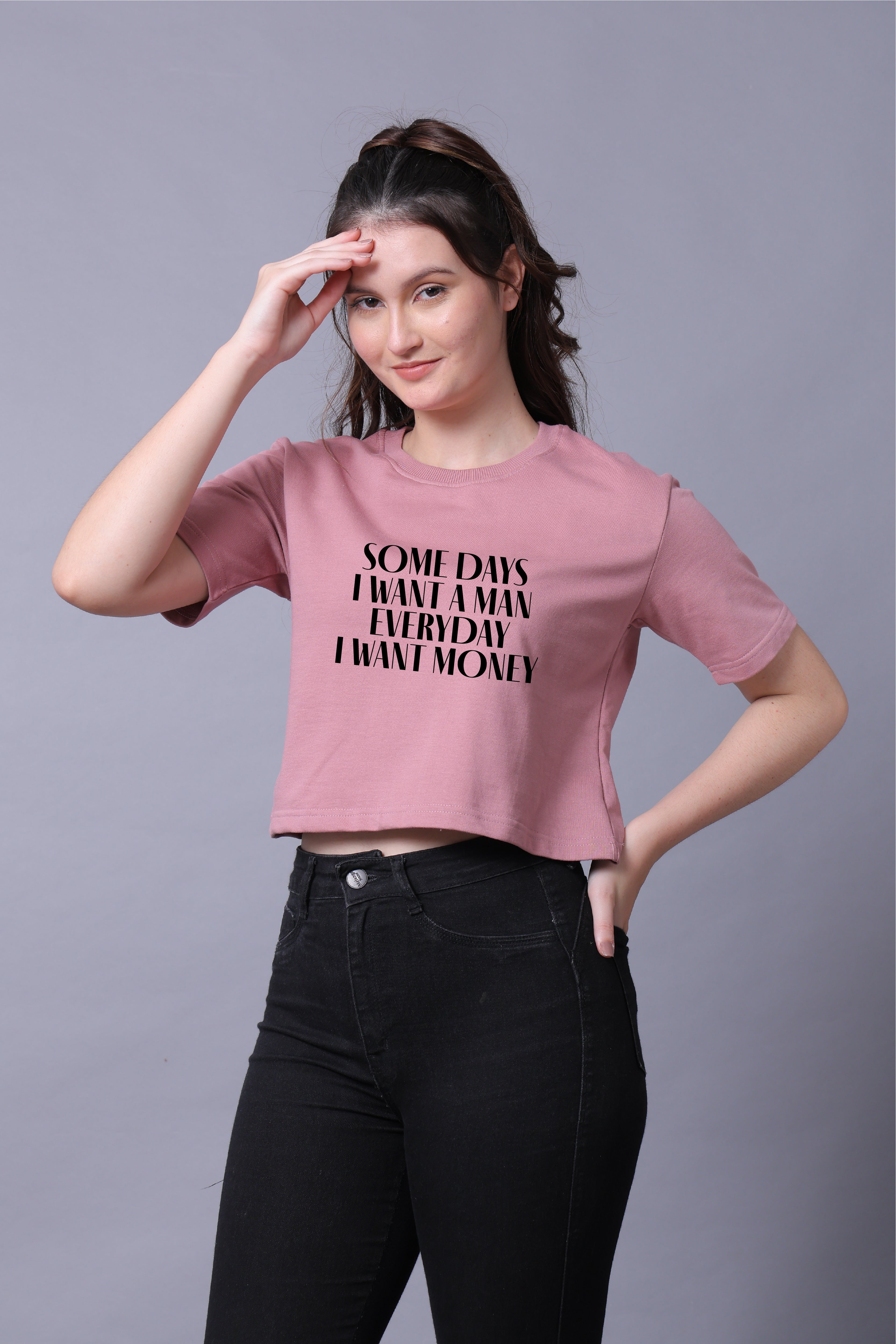 Some Days Are Women Crop Top